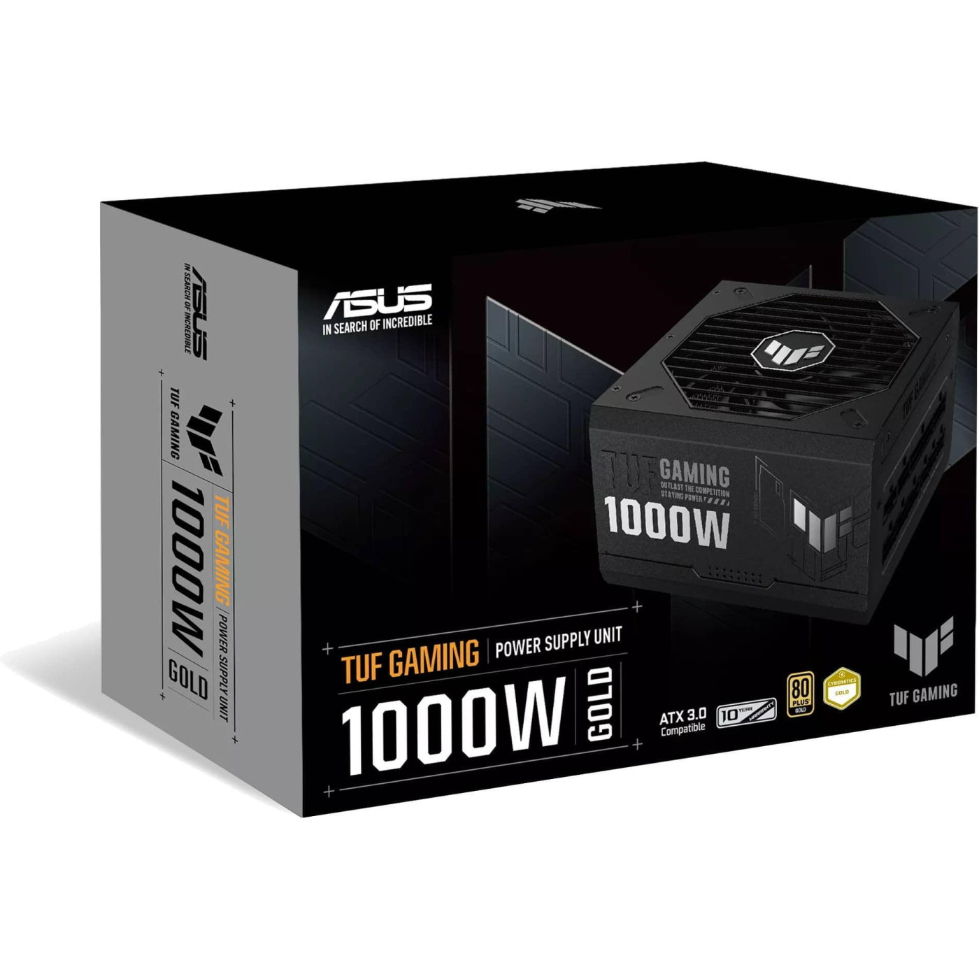 Блок питания ASUS TUF 1000W 80+ Gold (TUF-GAMING-1000G) (90YE00S1-B0NA00) Б/у