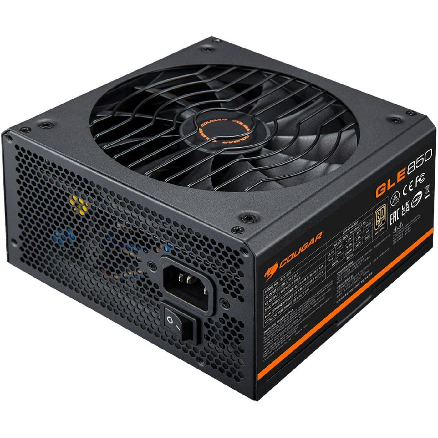 Блок питания Cougar GLE 850 850W 80 Plus Gold Modular 80+ Gold (GLE850)