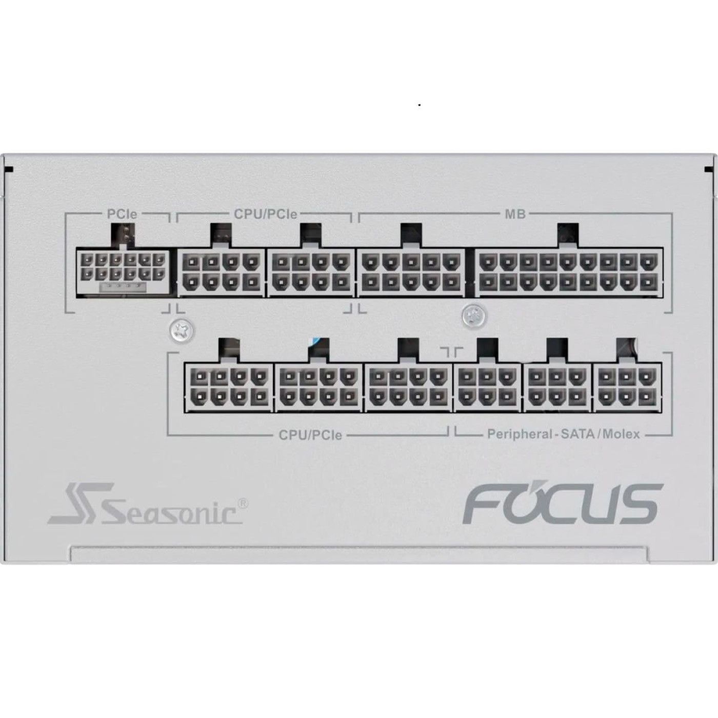 Блок питания Seasonic Focus GX-1000W V4 ATX 3.1 80+ Gold White (FOCUS-GX-1000-ATX31-WHITE)