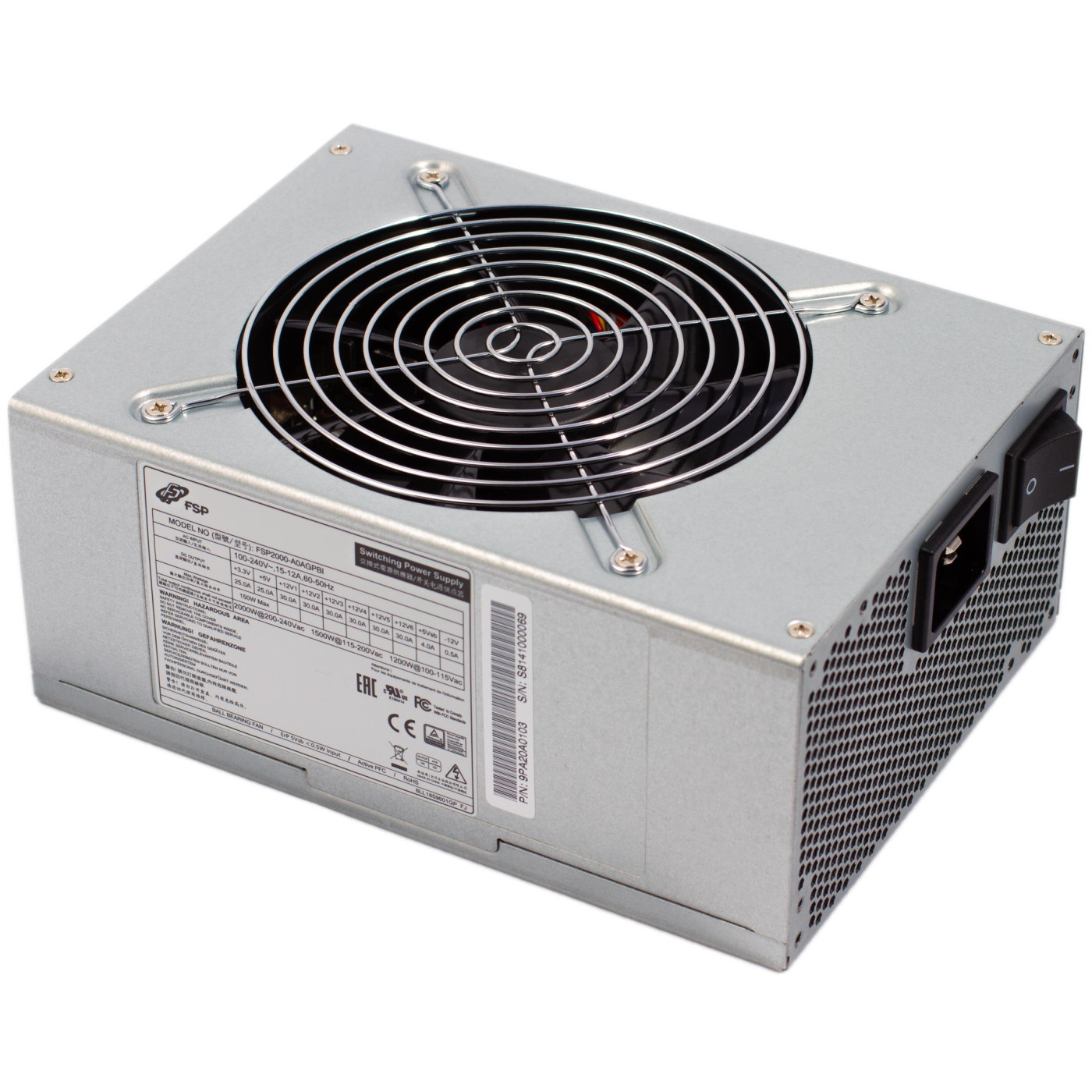 Блок питания FSP FSP2000-52AGPBI 2000W (FSP2000-52AGPBI)