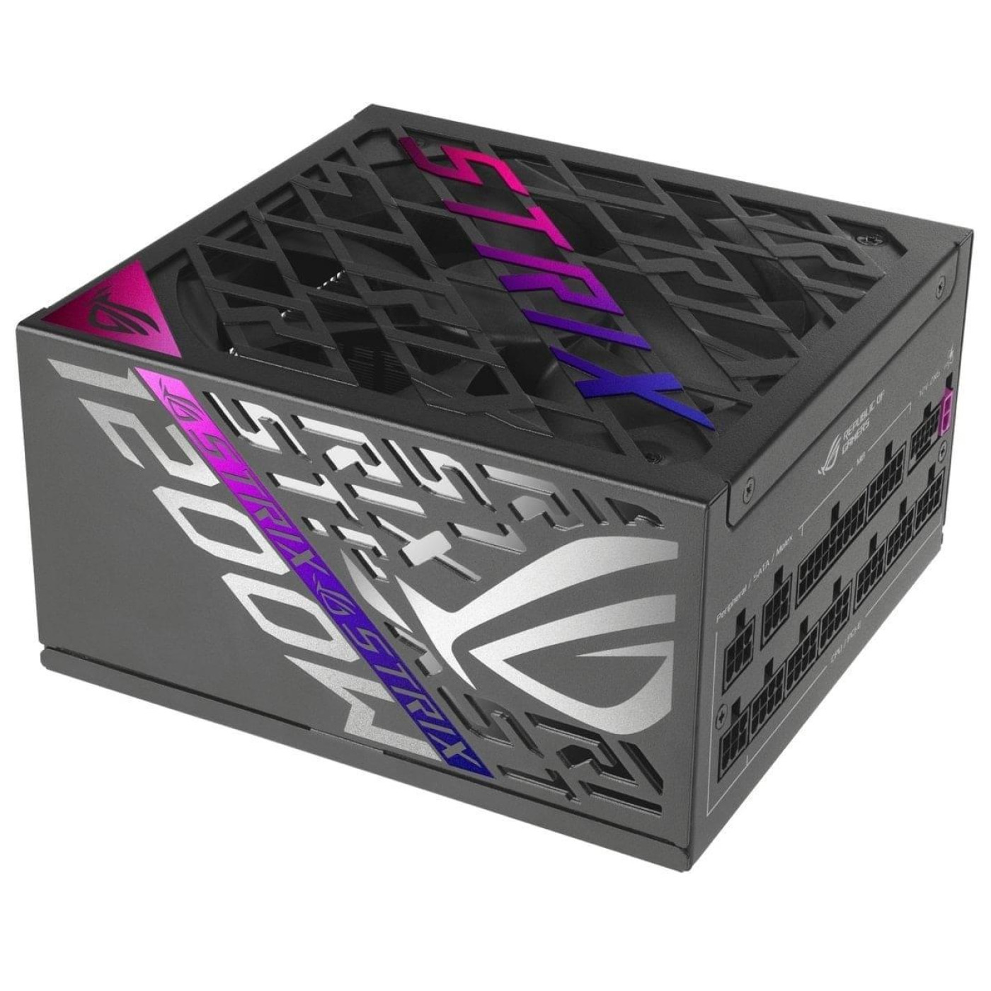 Блок живлення ASUS ROG Strix 1200W 80+ Platinum (90YE00W6-B0NA00) Black