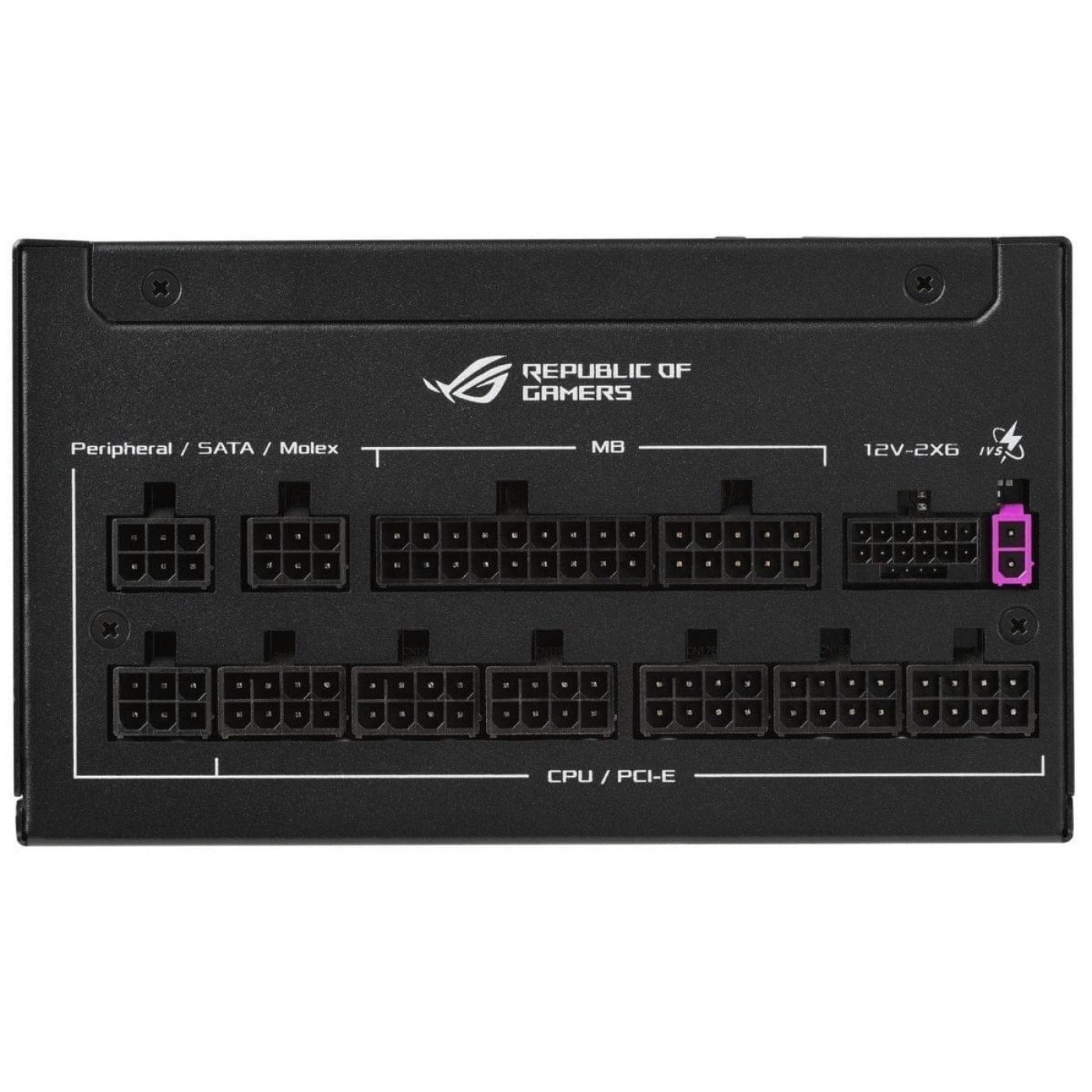 Блок живлення ASUS ROG Strix 1200W 80+ Platinum (90YE00W6-B0NA00) Black