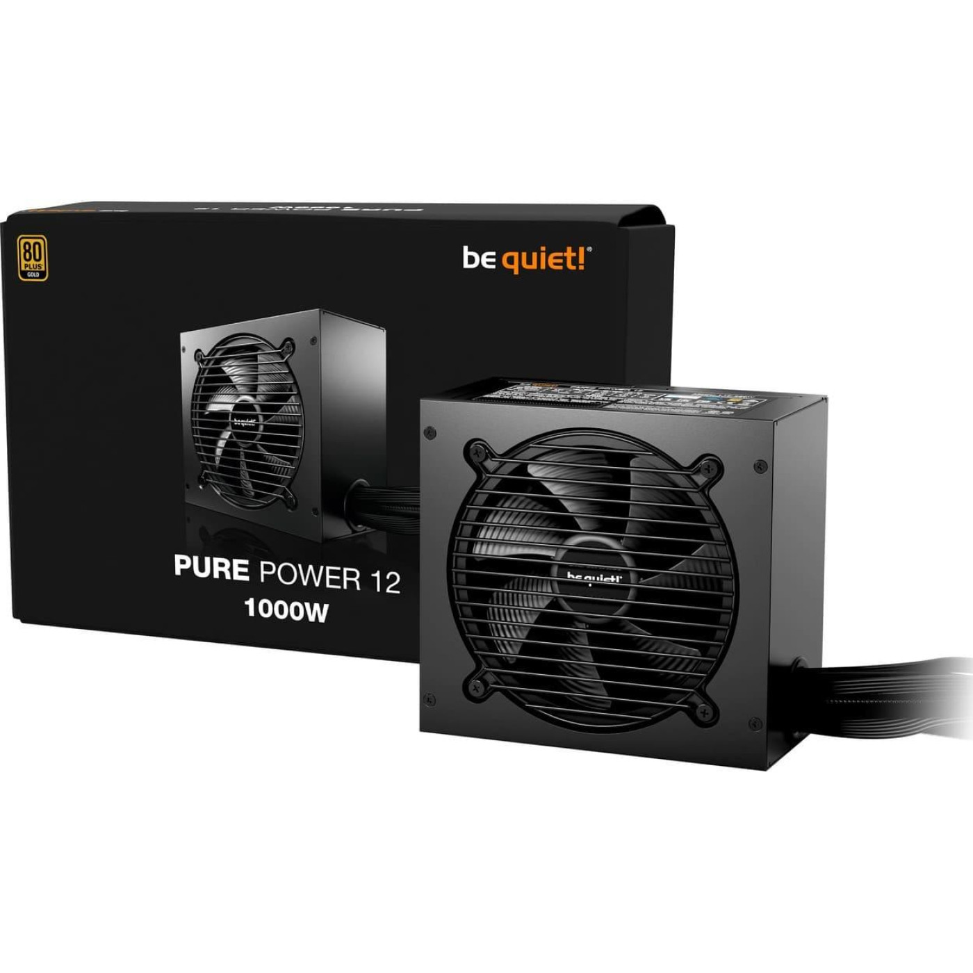 Блок живлення Be quiet! PURE POWER 12 1000W ATX 3.1 80+ Gold (BP005EU)