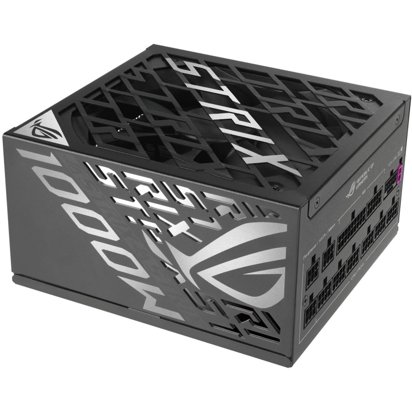 Блок живлення ASUS ROG Strix 1000W Platinum ROG Equalizer 80+ Platinum (90YE00W7-B0NA00) Black