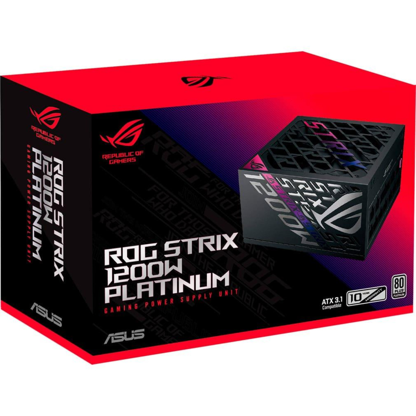Блок живлення ASUS ROG STRIX 1200W 80+ Platinum (90YE00W0-B0NA00)