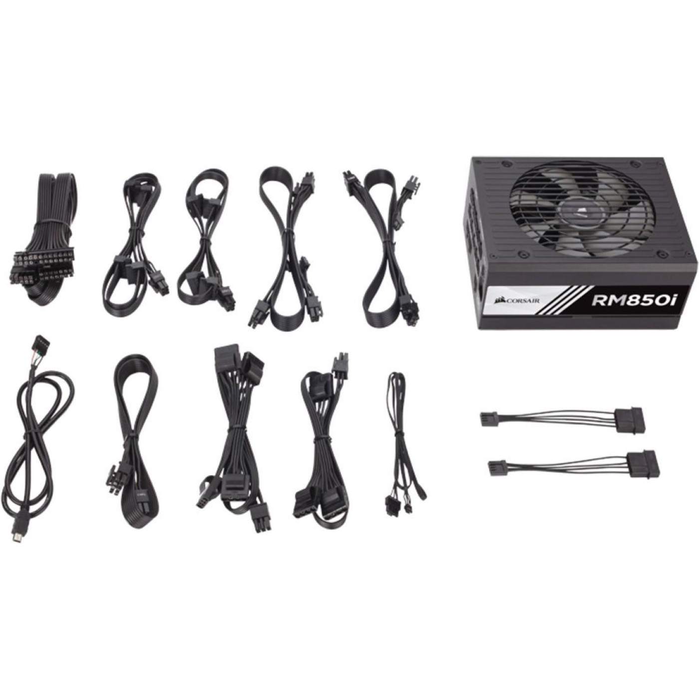Блок питания Corsair RM850i 850W 6*6/8 PCIE 10*SATA 80Plus Gold RTL (CP-9020083-EU) Б/у,U1