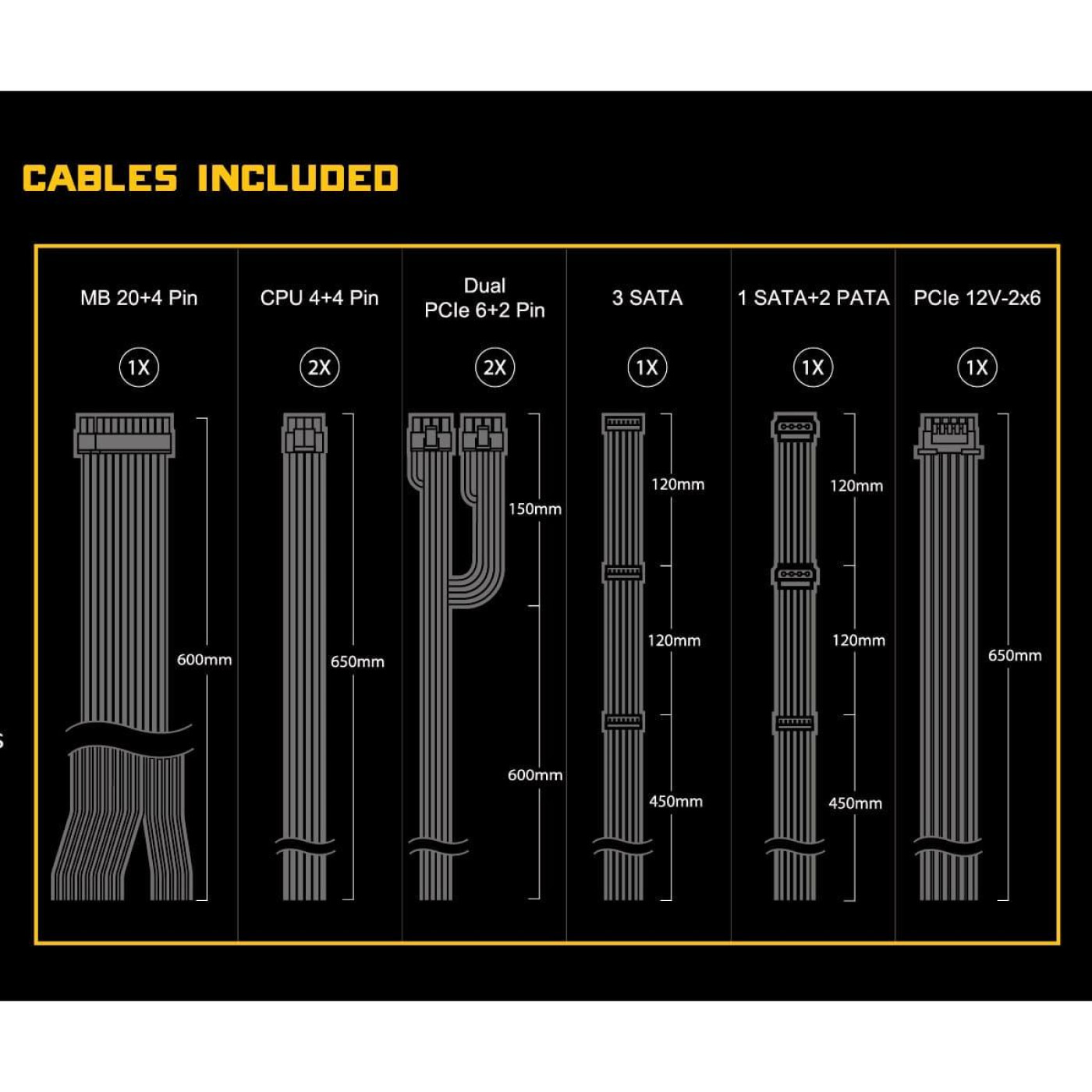 Блок живлення AsRock Challenger 850W 80+ Gold PCIe 5.1 (CL-850G) U1