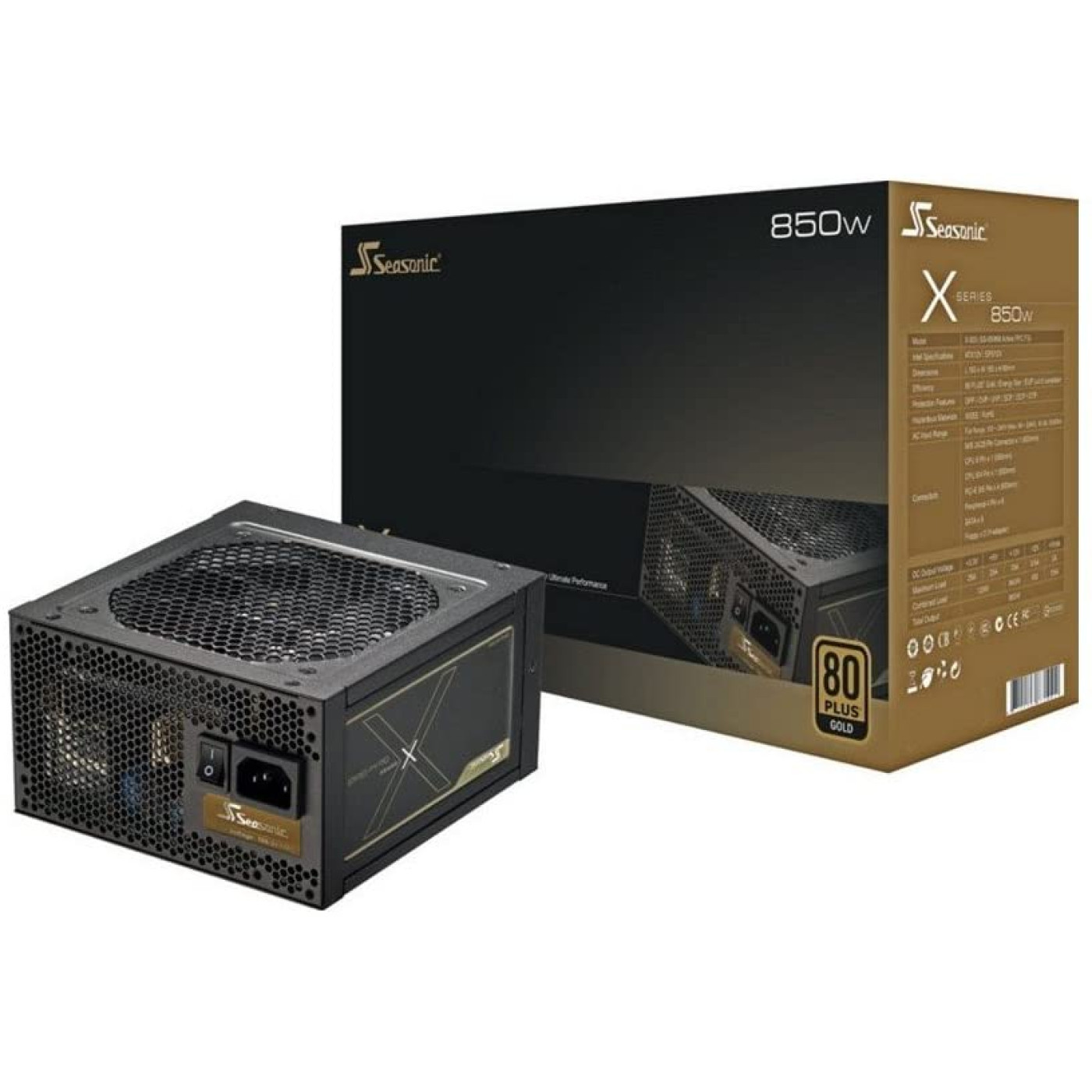 Блок питания Seasonic X-850 850W Gold (SS-850KM3) Б/у