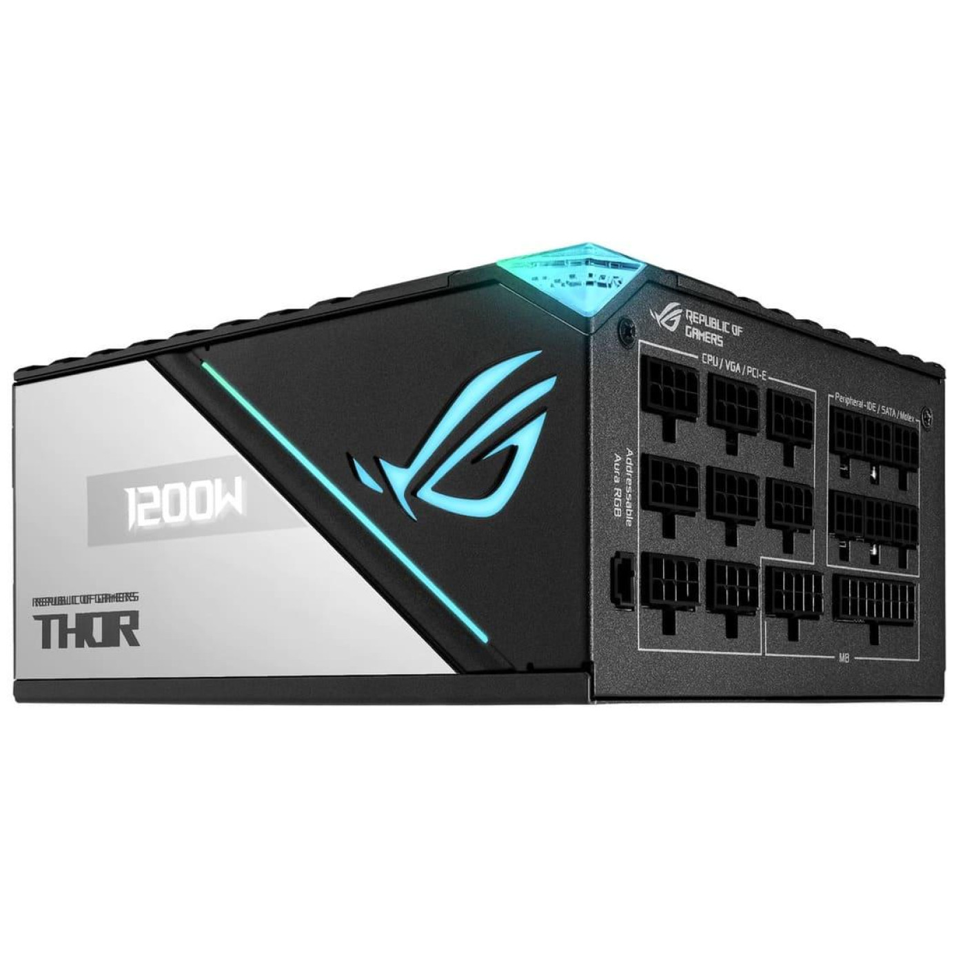 Блок питания ASUS ROG THOR 1200W 80+ Platinum (ROG-THOR-1200P2-GAMING) Black Б/у,U1