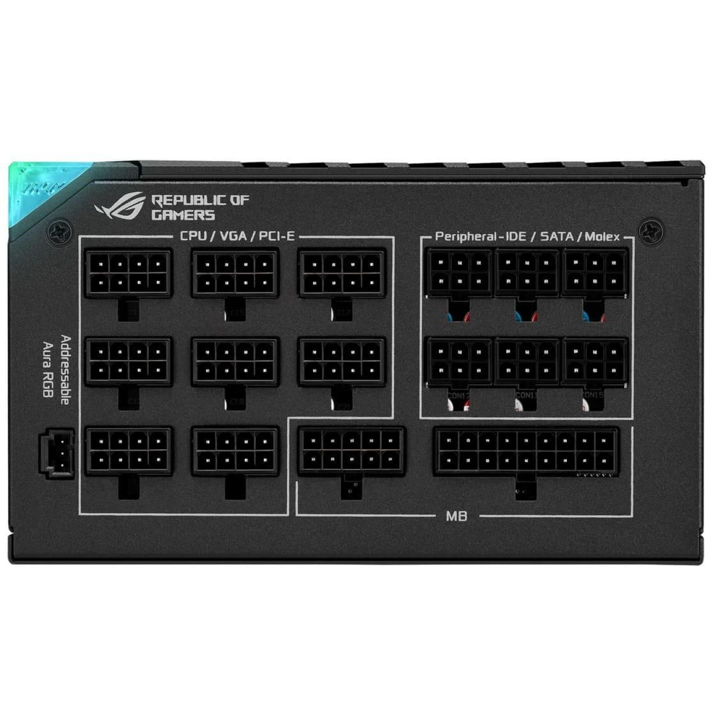 Блок питания ASUS ROG THOR 1200W 80+ Platinum (ROG-THOR-1200P2-GAMING) Black Б/у,U1