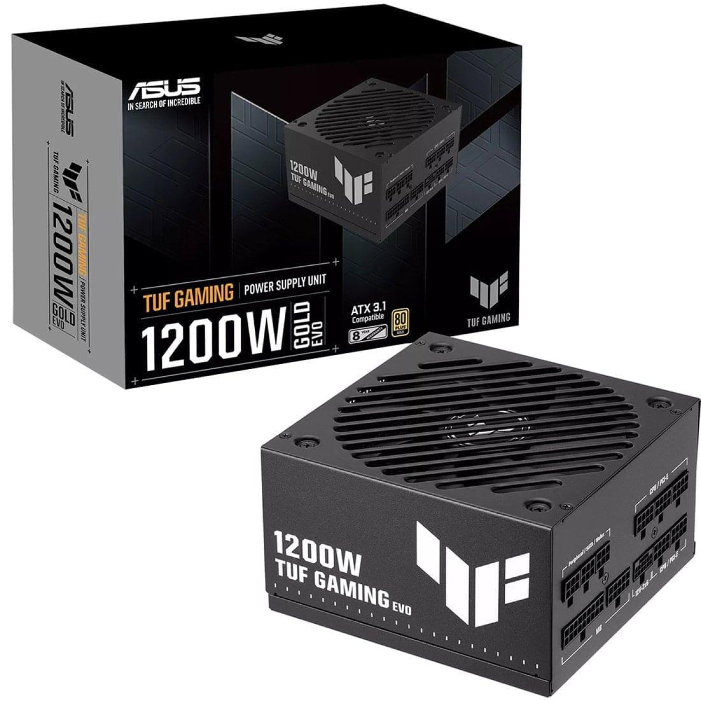 Блок живлення ASUS TUF Gaming 1200W EVO 80+ Gold (90YE00SD-B0NA00) Black