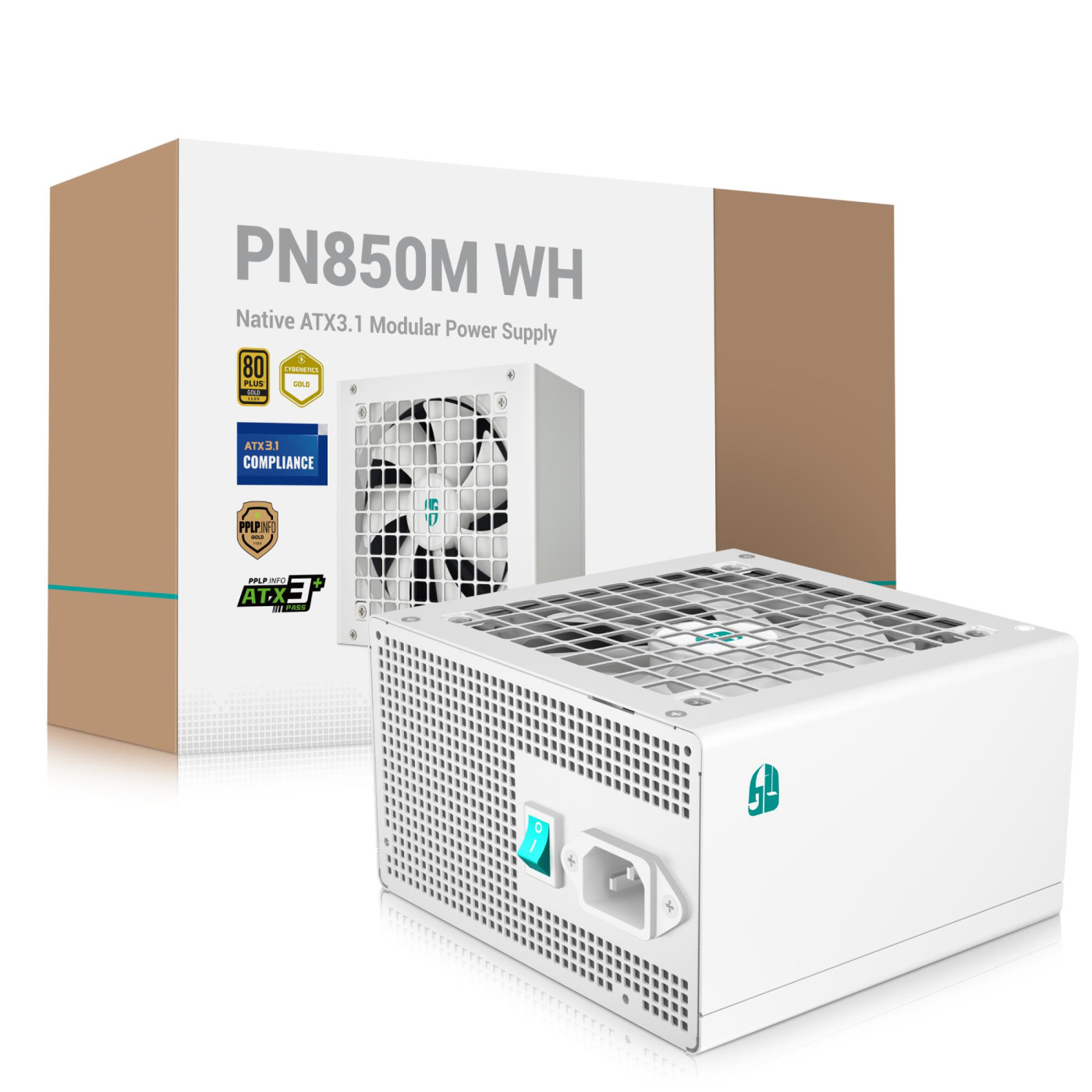 Блок питания GamerStorm DeepCool PN850M 850W White (R-PN850M-FC0W-JGEU)