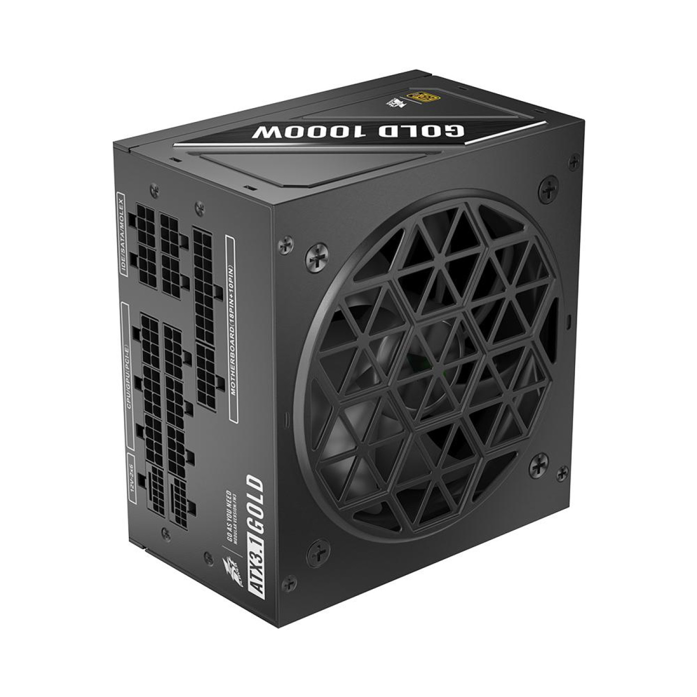 Блок живлення 1stPlayer HA-1000BA4 1000W ATX 3.1 80+ Gold (NGDP-GLD-1000-BK-EU) Black