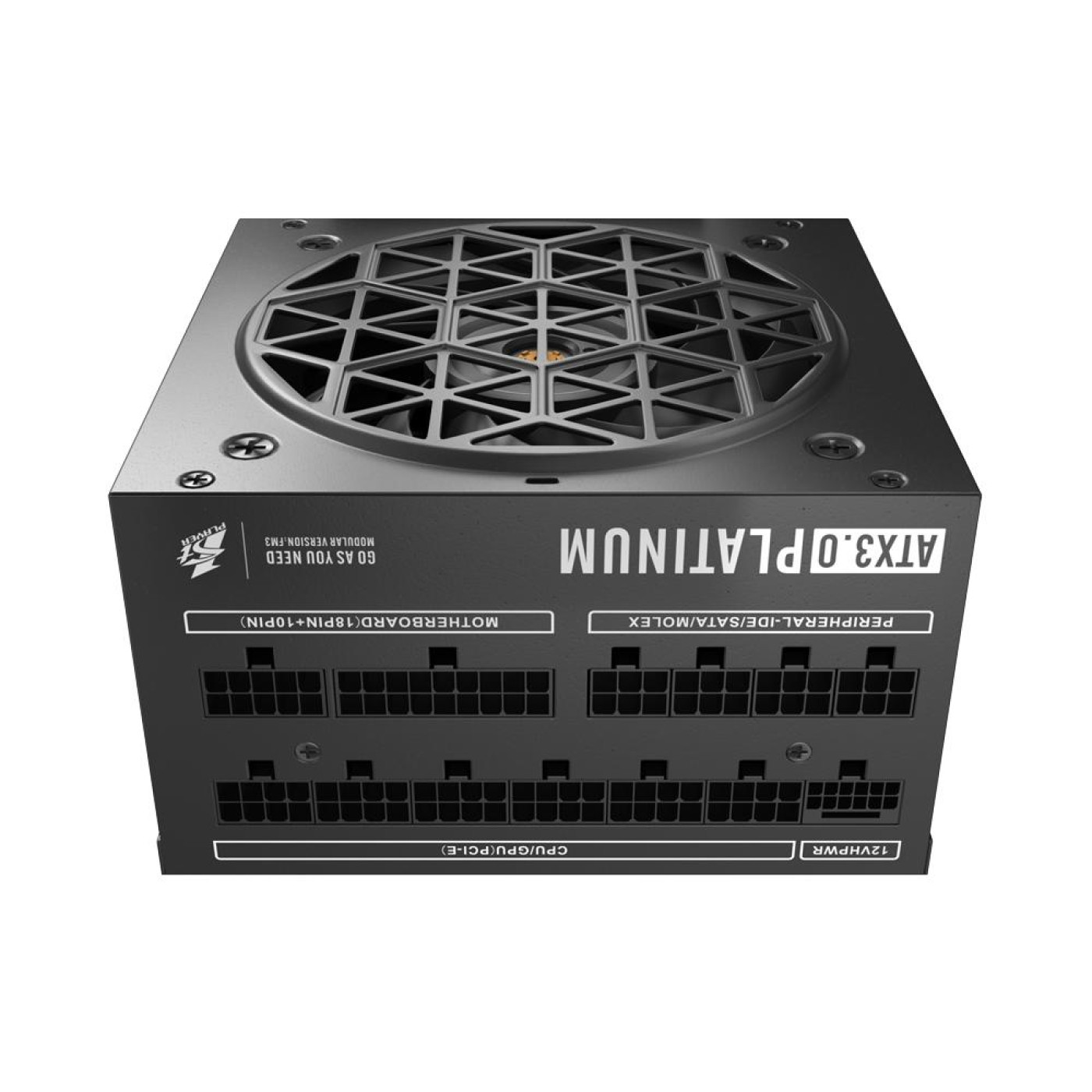 Блок питания 1stPlayer HA-1000BA3 ATX 3.1 80+ Platinum 1000W (NGDP-PLT-1000-BK-EU)