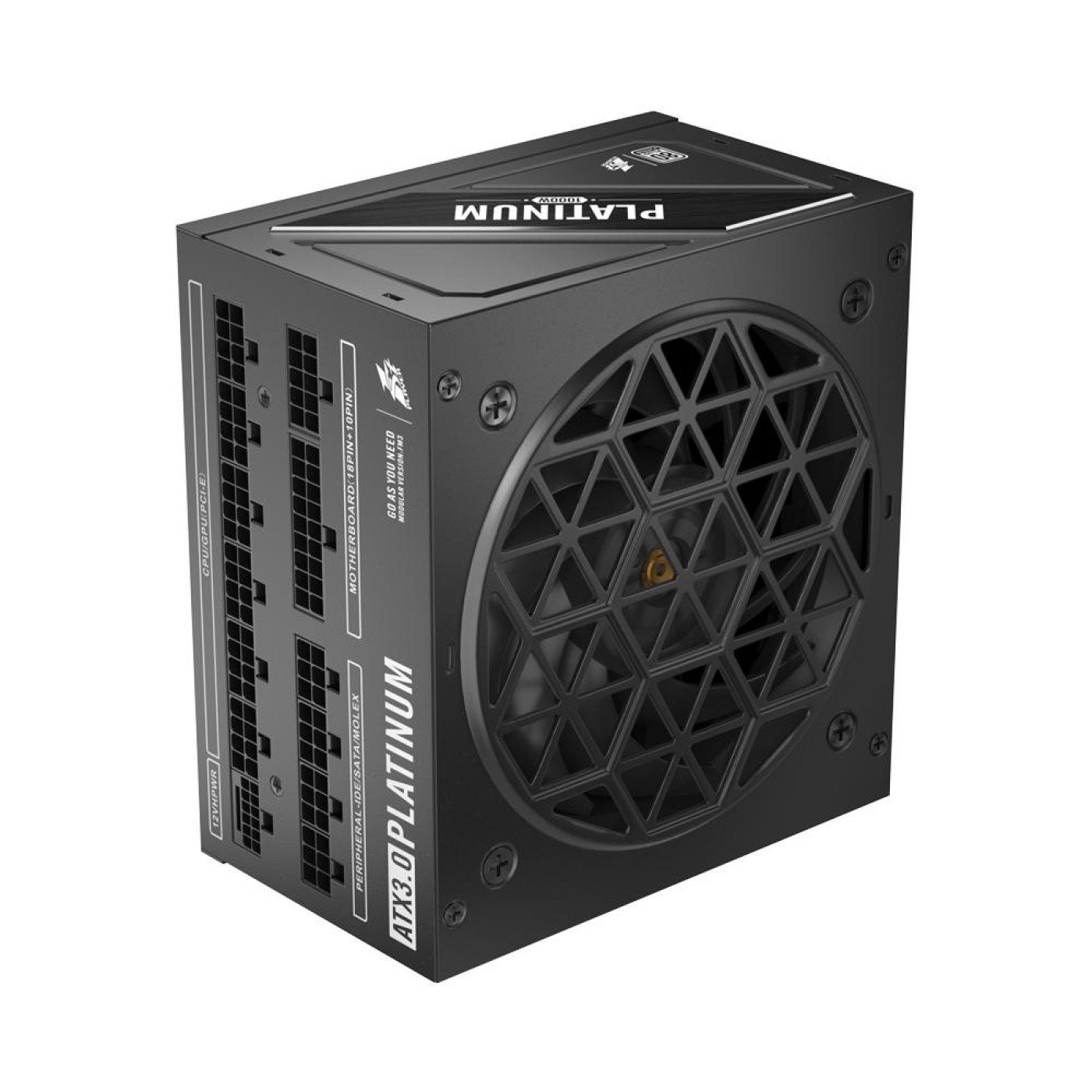 Блок питания 1stPlayer HA-1000BA3 ATX 3.1 80+ Platinum 1000W (NGDP-PLT-1000-BK-EU)