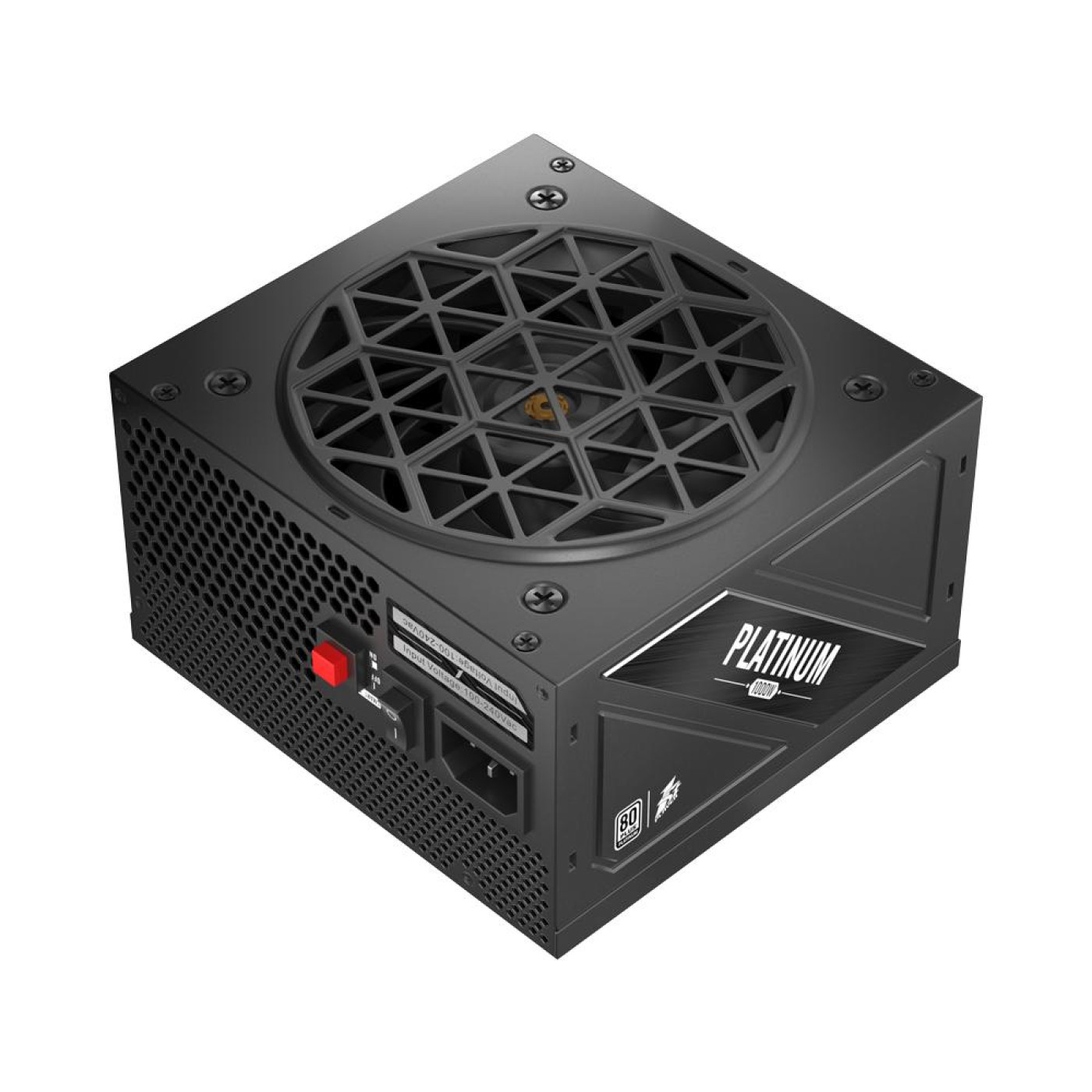 Блок питания 1stPlayer HA-1000BA3 ATX 3.1 80+ Platinum 1000W (NGDP-PLT-1000-BK-EU)