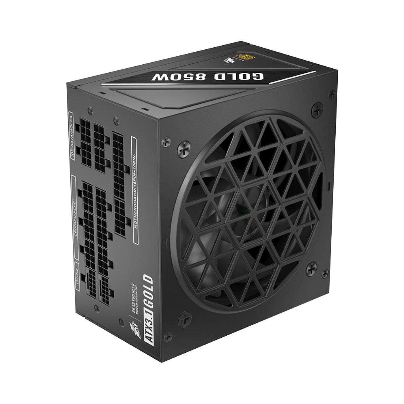 Блок живлення 1stPlayer HA-850BA4 850W ATX 3.1 80+ Gold (NGDP-GLD-850-BK-EU) Black