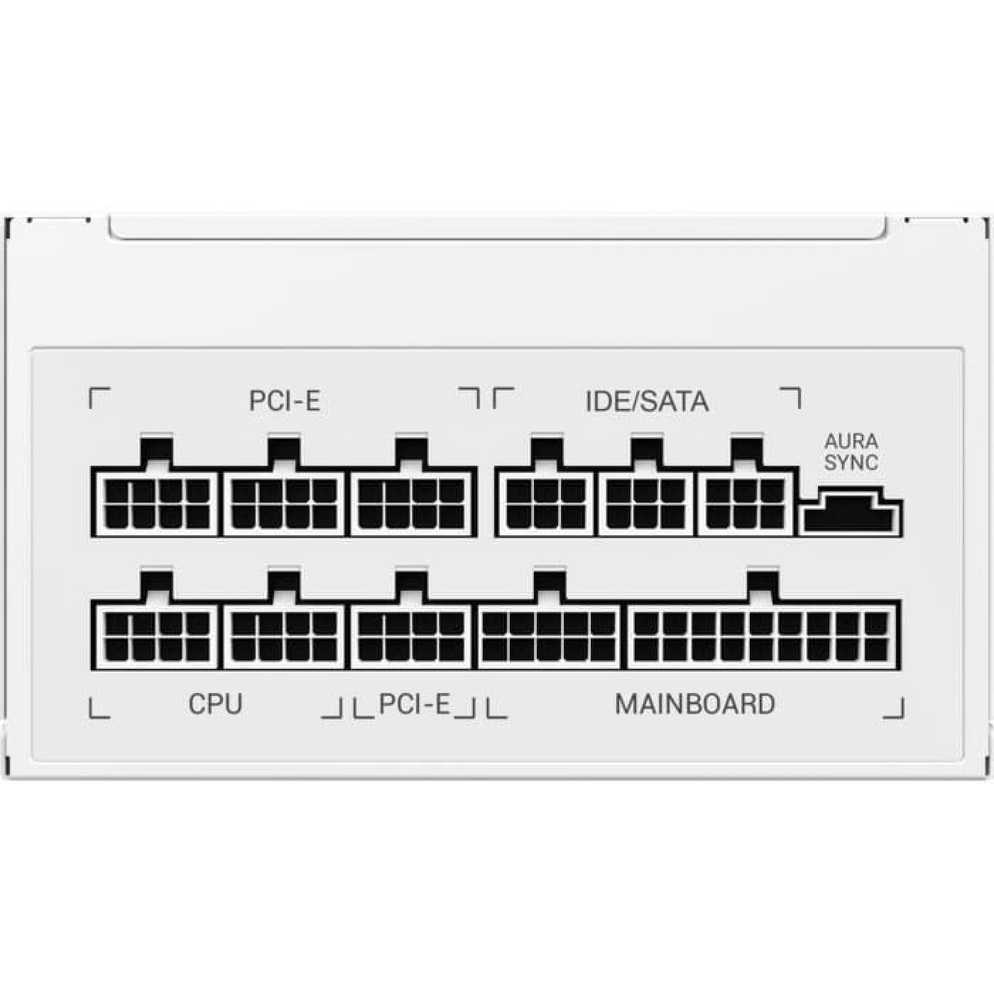 Блок живлення GameMax 850W 80 Gold (RGB850 PRO WH)