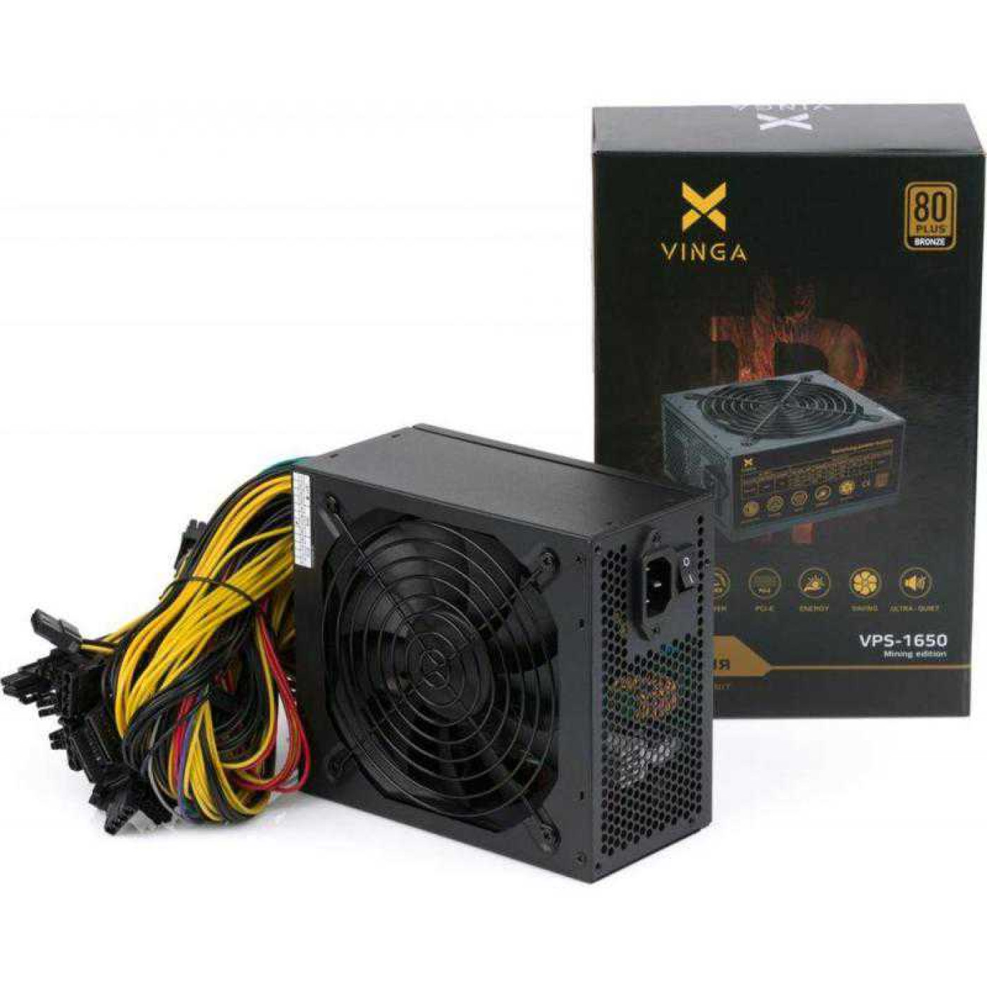 Блок живлення Vinga 1650WMining (VPS-1650) Б/в
