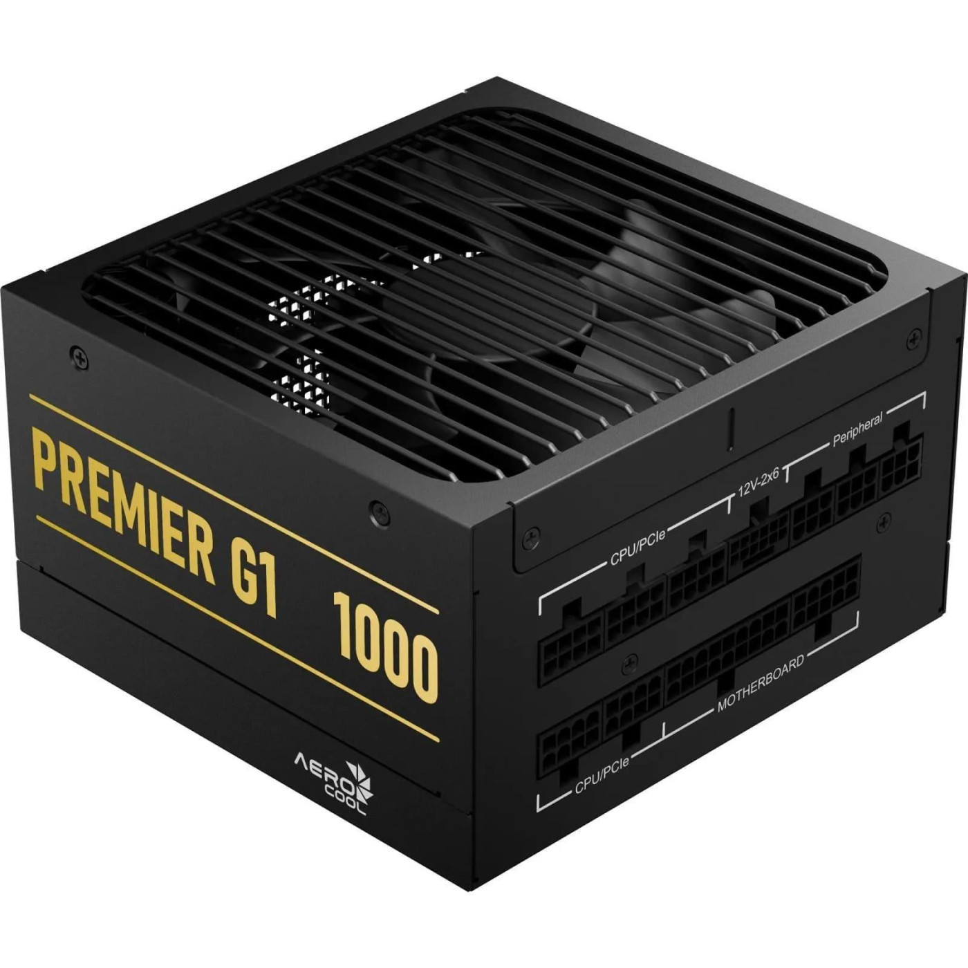 Блок живлення Aerocool Premier G1 1000 80+ Gold (ACPG-PRK0FEC.71) Black