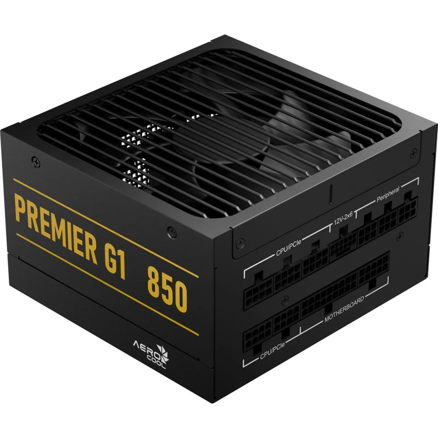 Блок живлення Aerocool Premier G1 850W 80+ Gold (ACPG-PR85FEC.71) Black