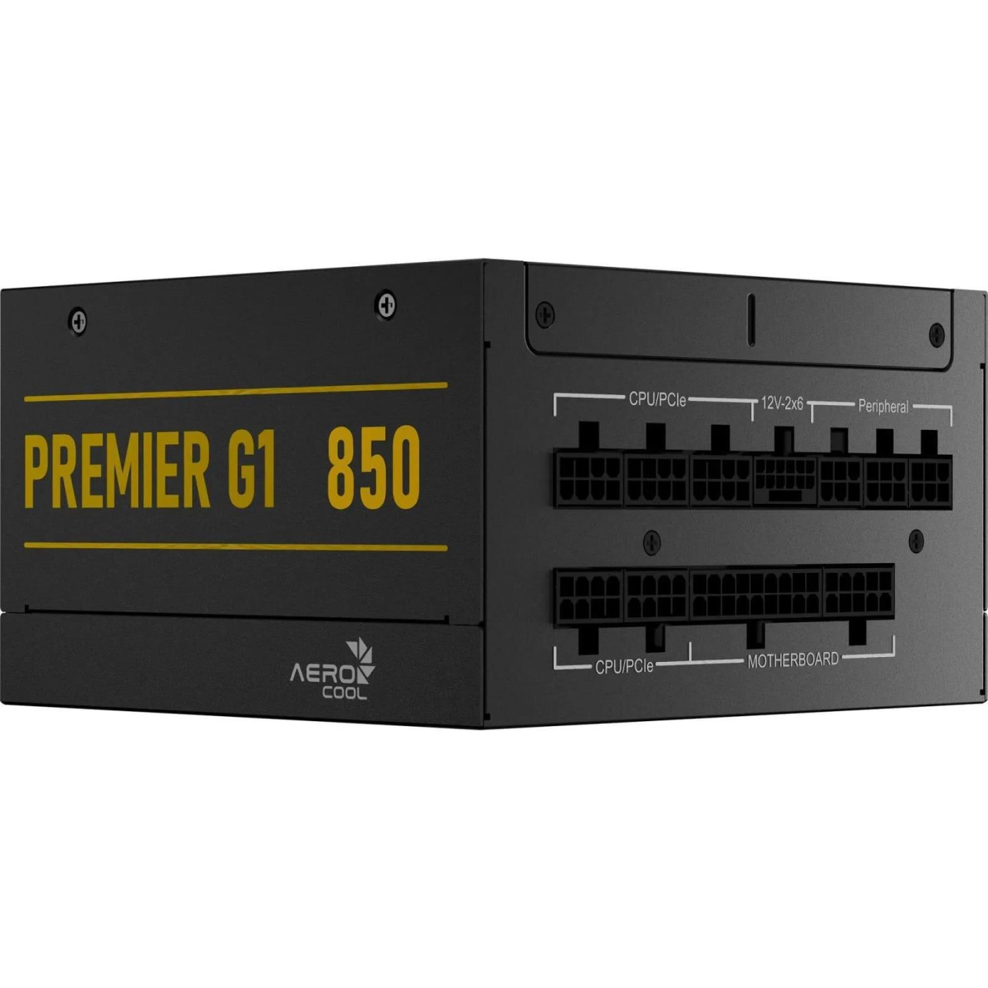 Блок живлення Aerocool Premier G1 850W 80+ Gold (ACPG-PR85FEC.71) Black