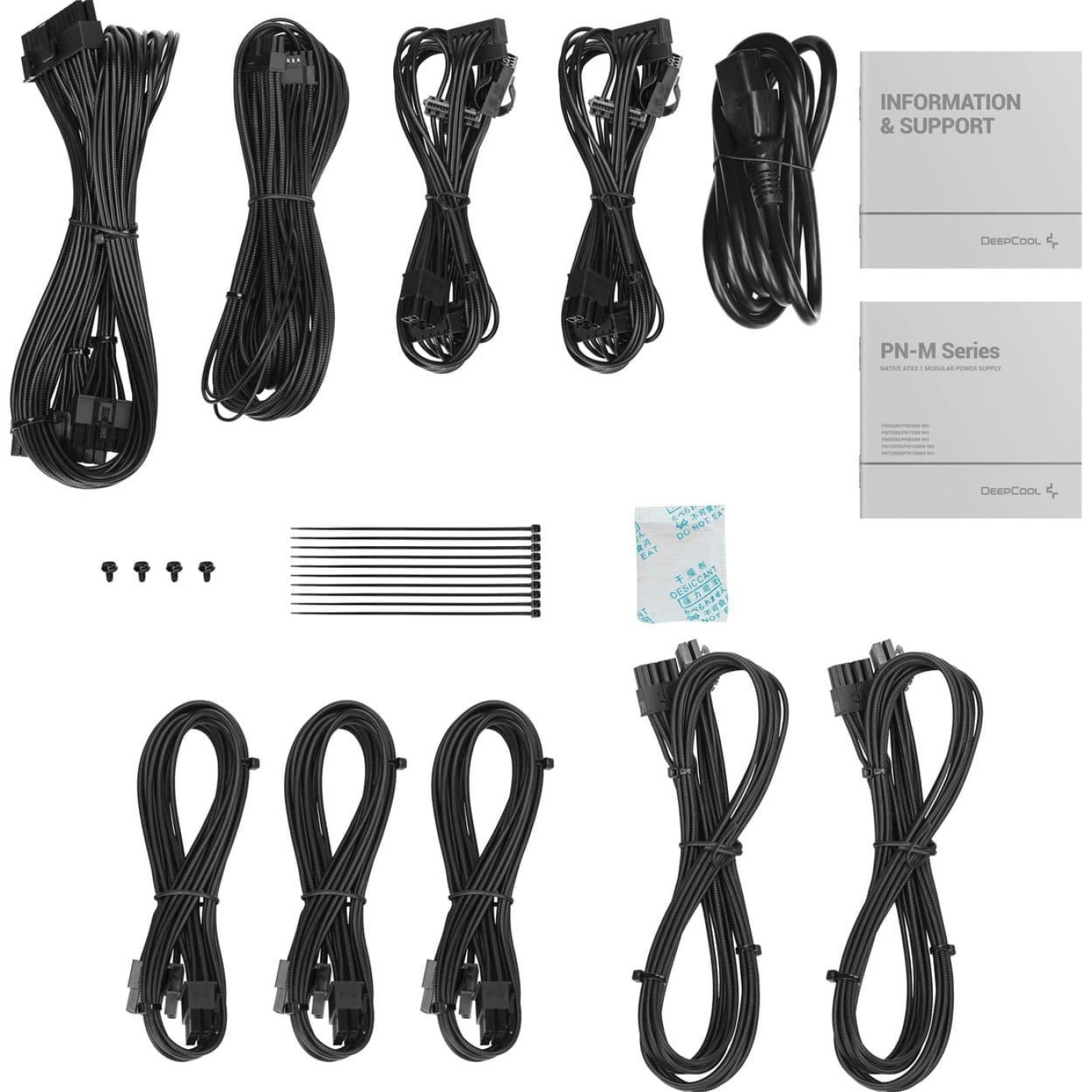 Блок живлення Deepcool GAMER STORM PN-M 1200W 80+ Gold (R-PNC00M-FC0B-JGEU) Black