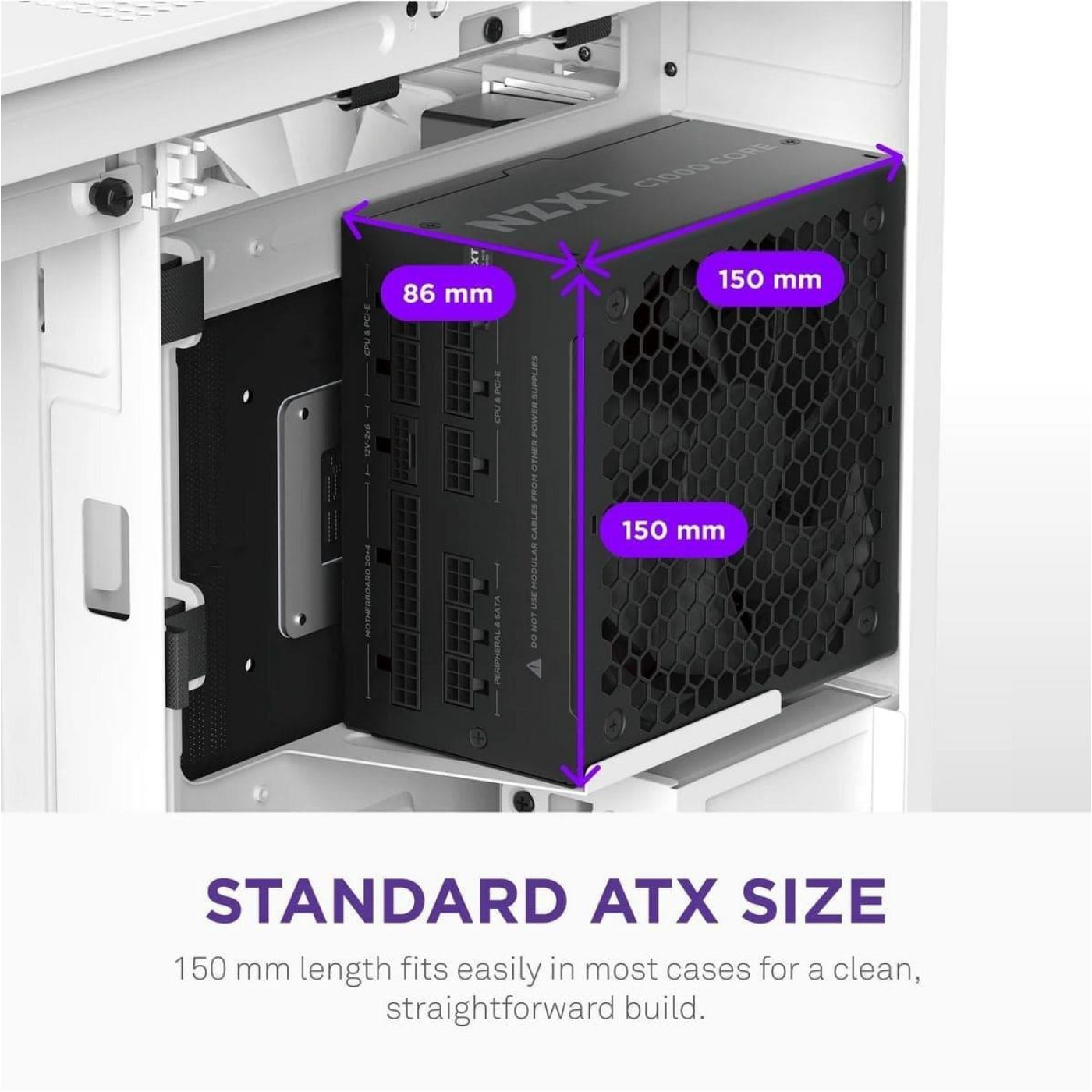 Блок живлення NZXT C1000W ATX 3.1 Black 80+ Gold (PA-0G3BB-EU)