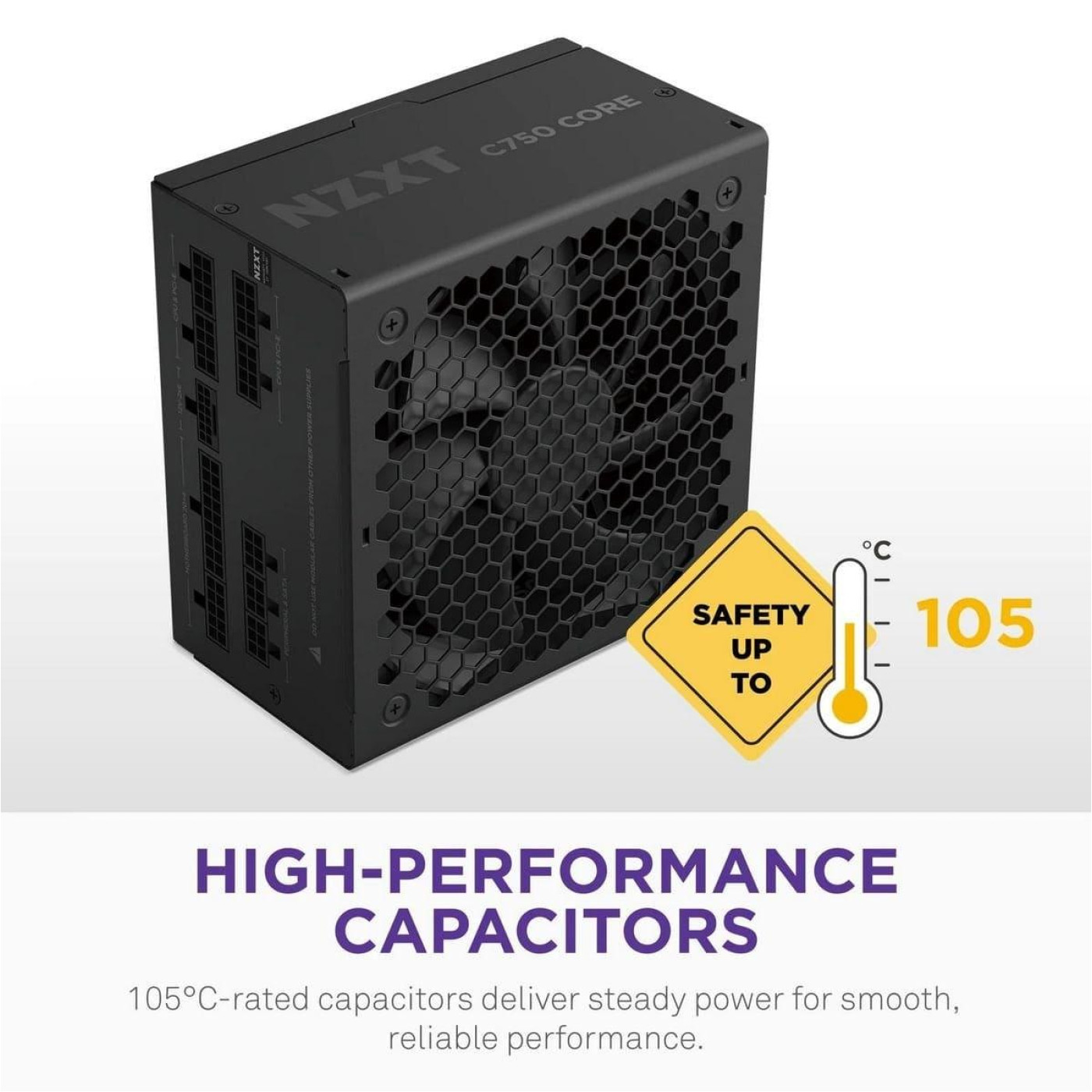 Блок живлення NZXT C1000W ATX 3.1 Black 80+ Gold (PA-0G3BB-EU)
