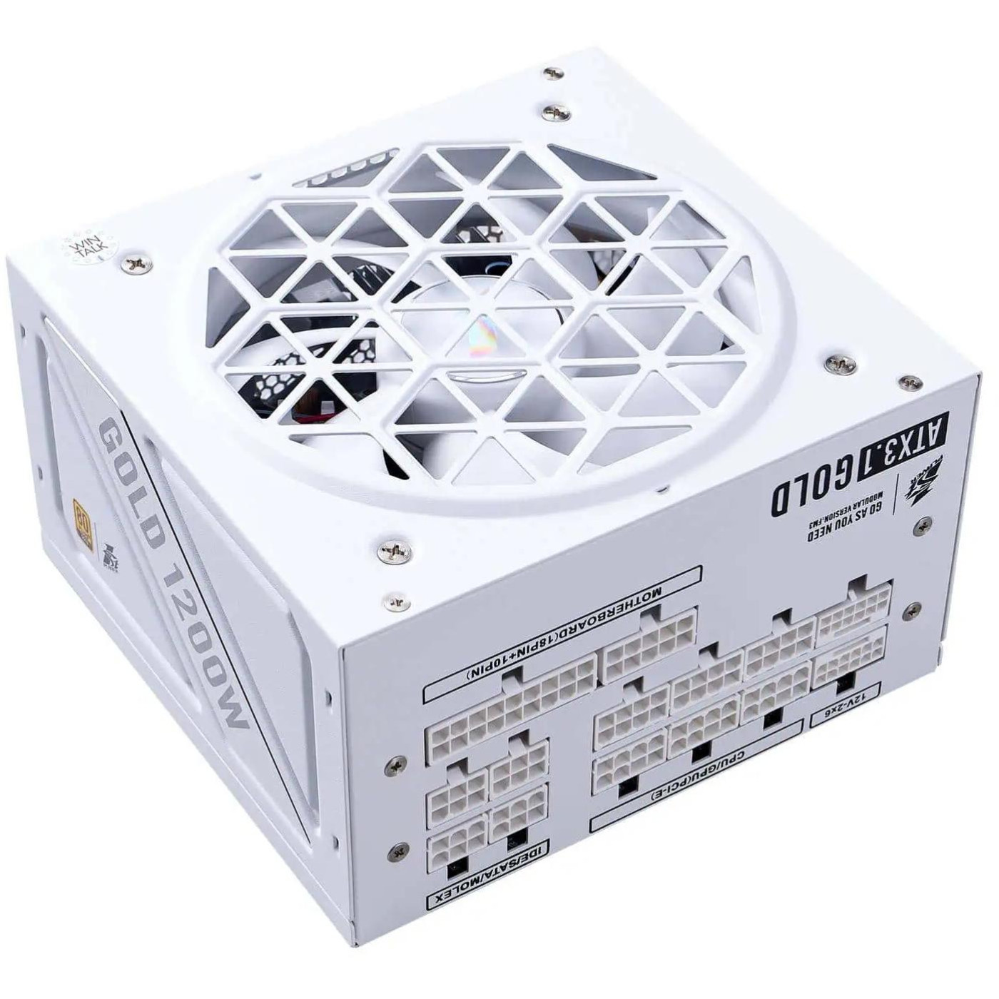 Блок живлення 1stPlayer HA-1200BA4 1200W 80+ Gold (NGDP-GLD-1200-WH-EU) White