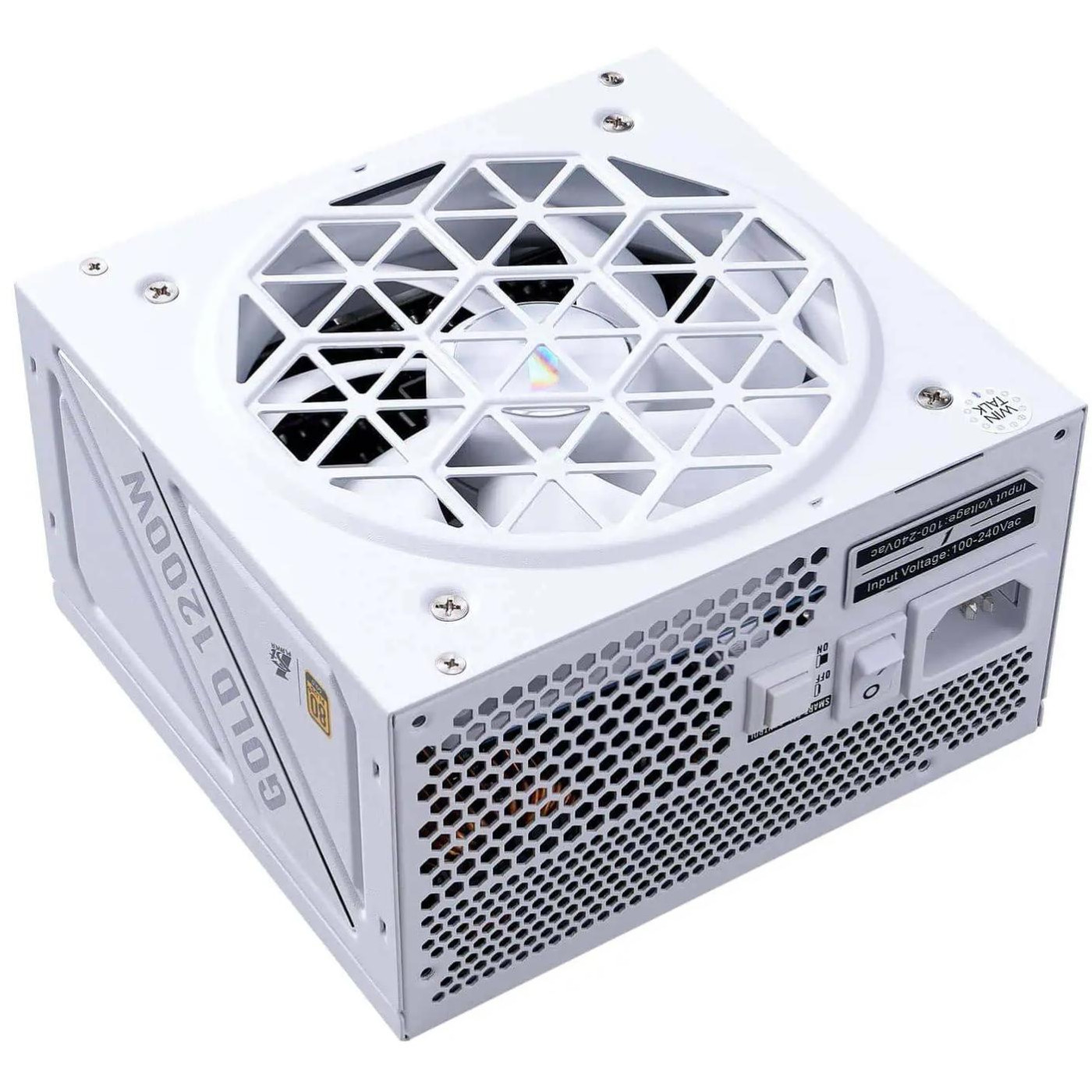 Блок живлення 1stPlayer HA-1200BA4 1200W 80+ Gold (NGDP-GLD-1200-WH-EU) White
