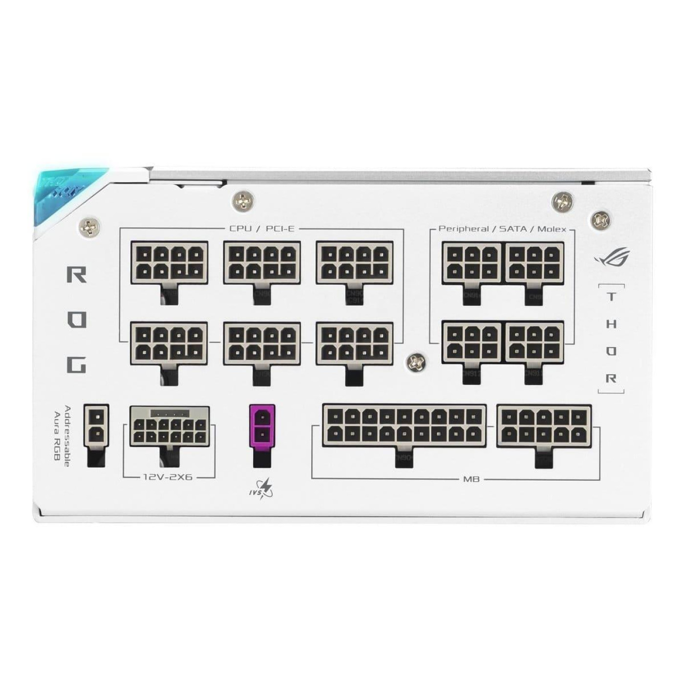 Блок питания ASUS ROG THOR 1200W 80+ Platinum WHITE (90YE00V5-B0NA00)