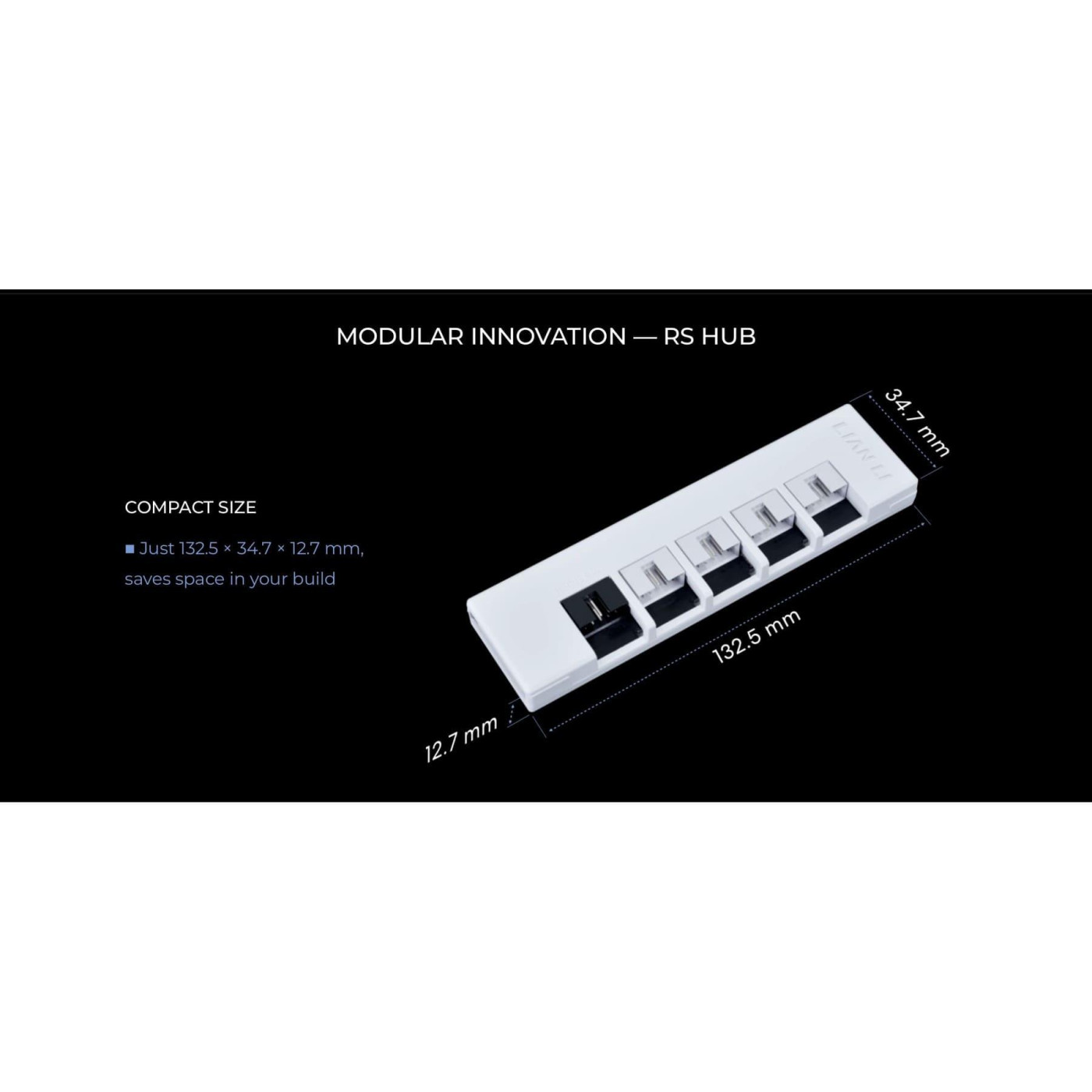 Блок живлення Lian Li RS Gold 1200W 80+ Gold (G9P.RS1200G.WH00.EU) White