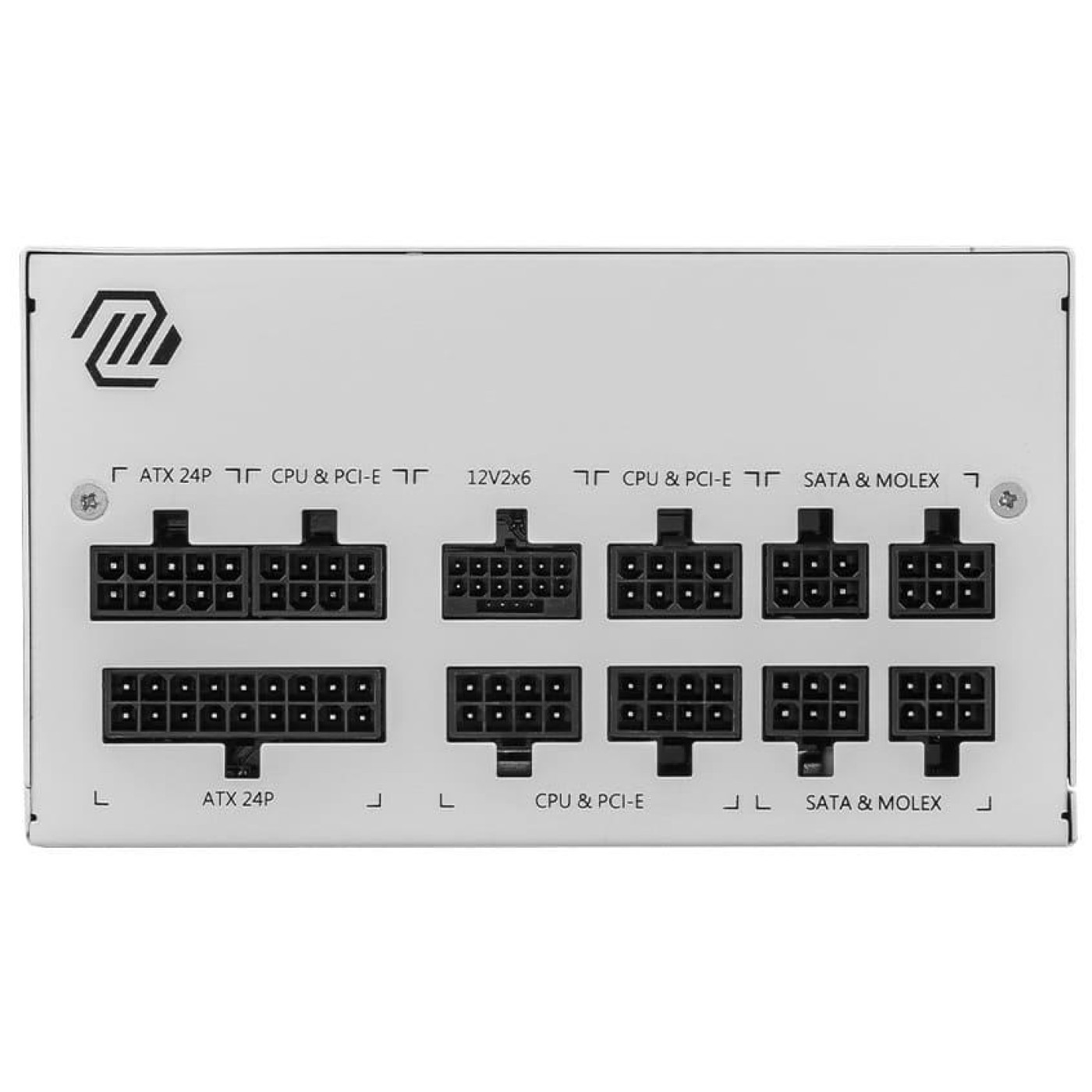 Блок живлення MSI MAG 850W PCIE5 80+ Gold White (MAG A850GL PCIE5 WHITE)