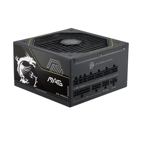 Блок живлення MSI MAG A1000PLS 1000W ATX 3.1 80+ Platinum (MAG A1000PLS PCIE5) Black