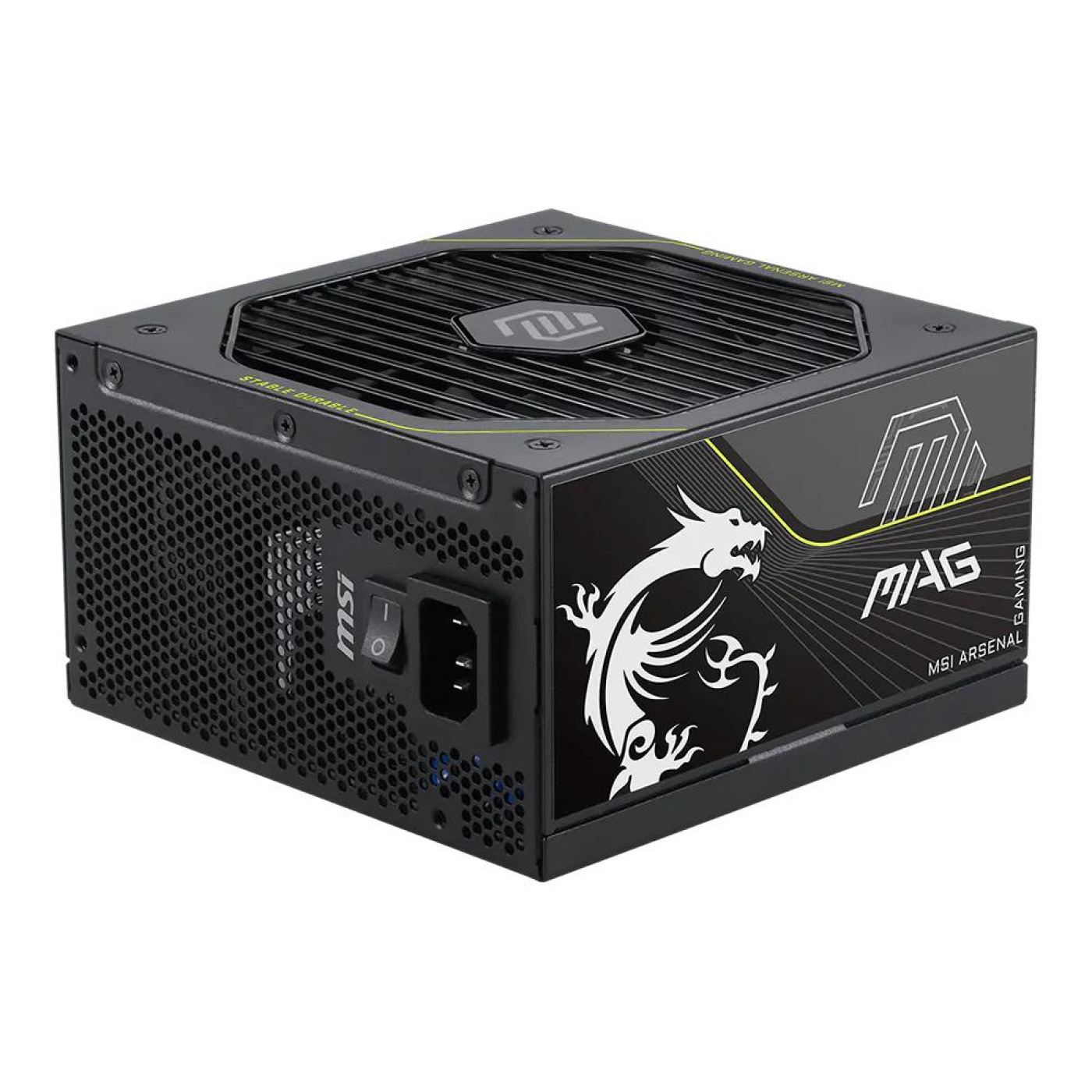 Блок живлення MSI MAG A1000PLS 1000W ATX 3.1 80+ Platinum (MAG A1000PLS PCIE5) Black