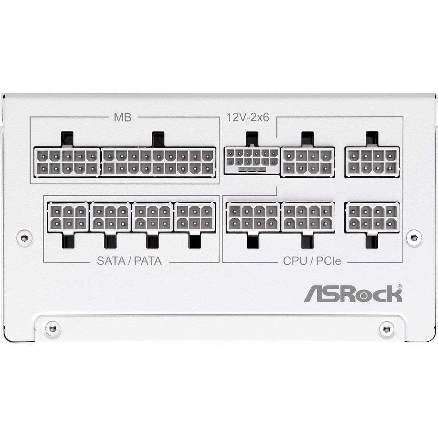 Блок живлення ASRock Steel Legend 1000W 80+ Gold (SL-1000GW) White