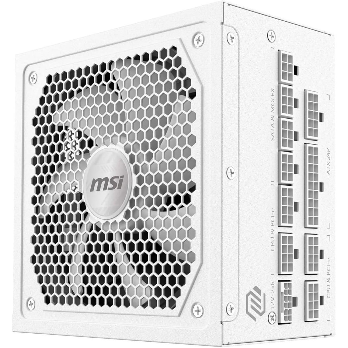 Блок питания MSI MAG 1000W PCIE5 80+ Gold (MAG A1000GL PCIE5 WHITE)