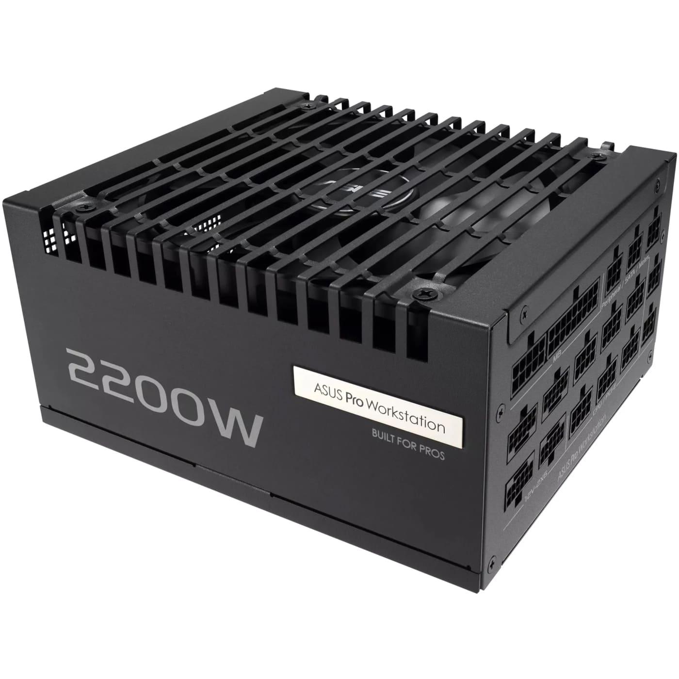 Блок живлення ASUS Pro WS 2200W 80+ Platinum (90YE00Z1-B0NA00) Black