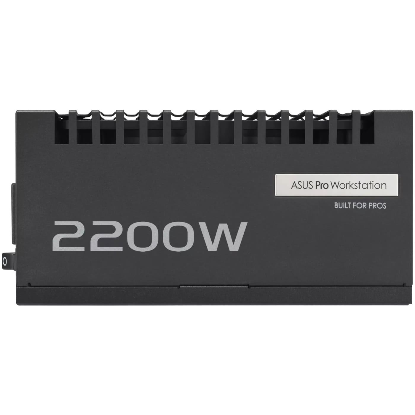 Блок живлення ASUS Pro WS 2200W 80+ Platinum (90YE00Z1-B0NA00) Black
