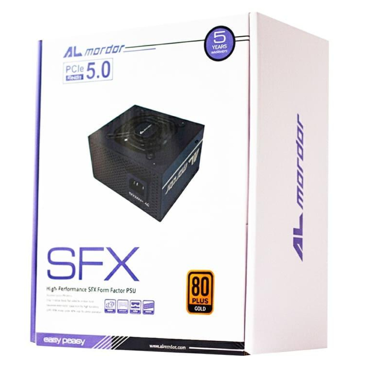 Блок питания ALmordor 850W SFX 80+ Gold ATX3.1 Black (ALSFX850BK31)