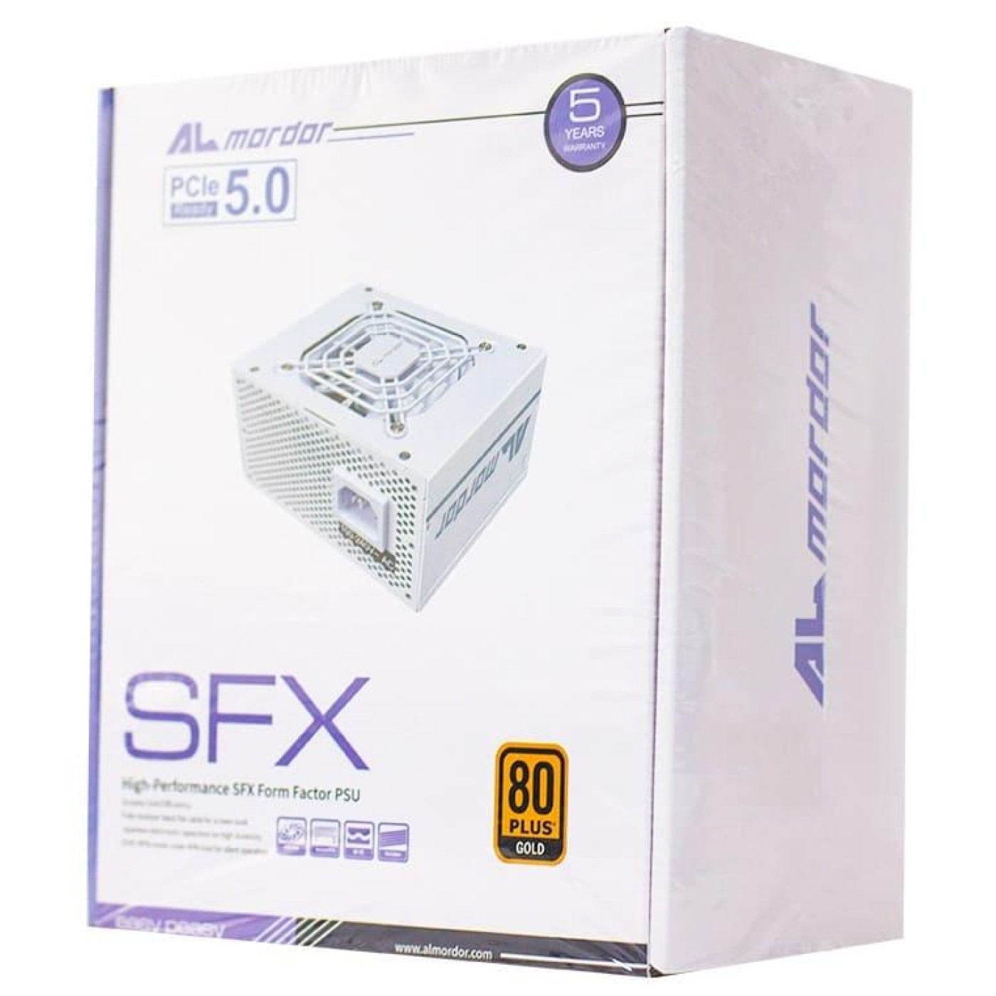 Блок питания ALmordor 850W SFX 80+ Gold ATX3.1 White (ALSFX850WH31)