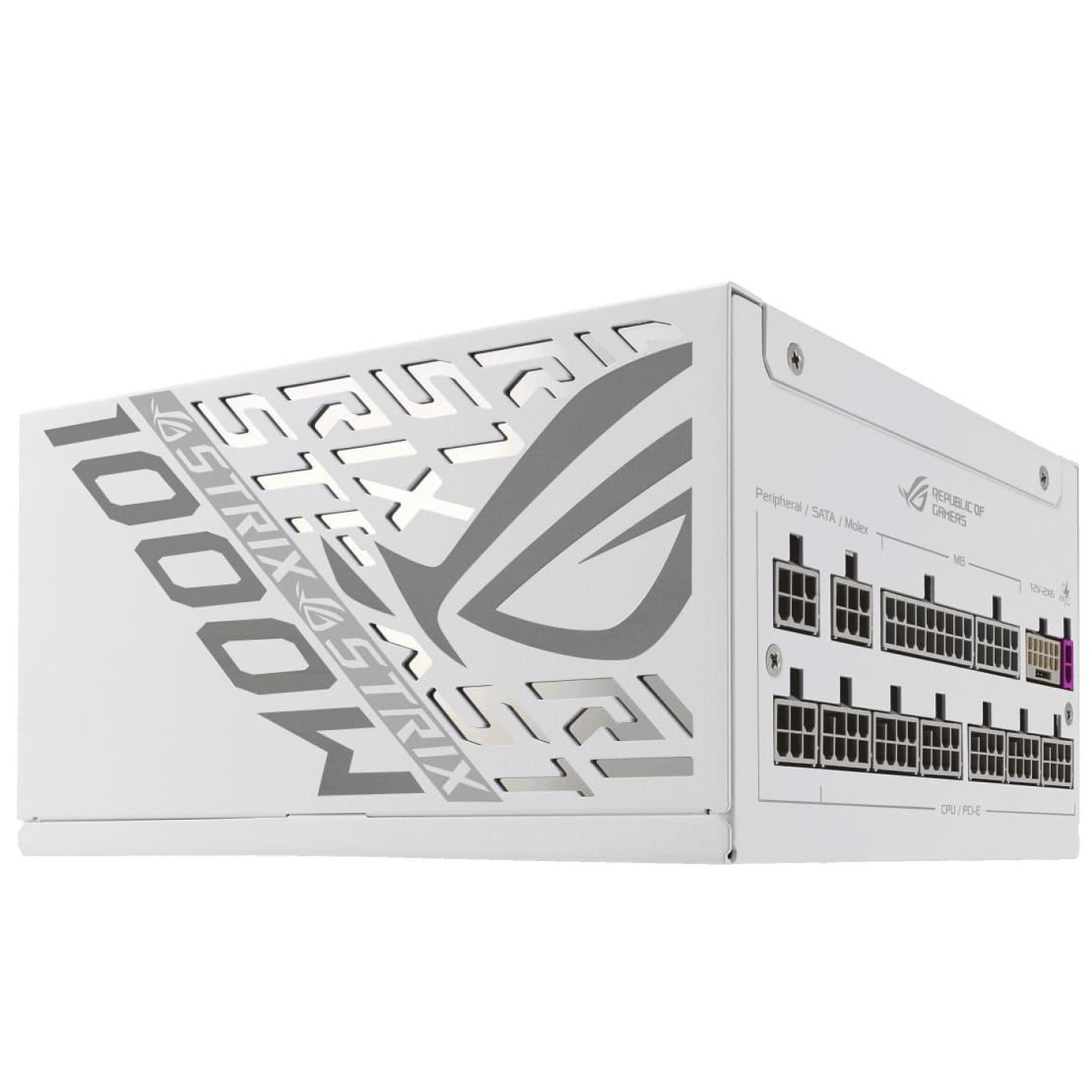 Блок питания ASUS ROG Strix 1000W ATX 3.1 80+ Platinum White Edition (90YE00W4-B0NA00)