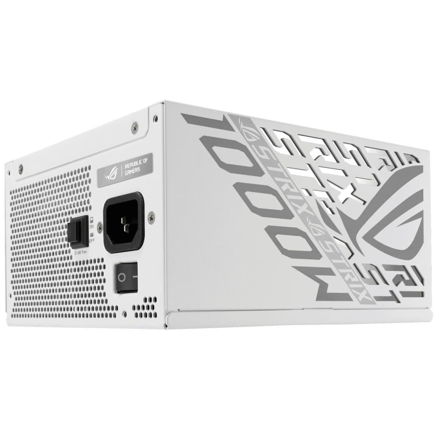 Блок питания ASUS ROG Strix 1000W ATX 3.1 80+ Platinum White Edition (90YE00W4-B0NA00)