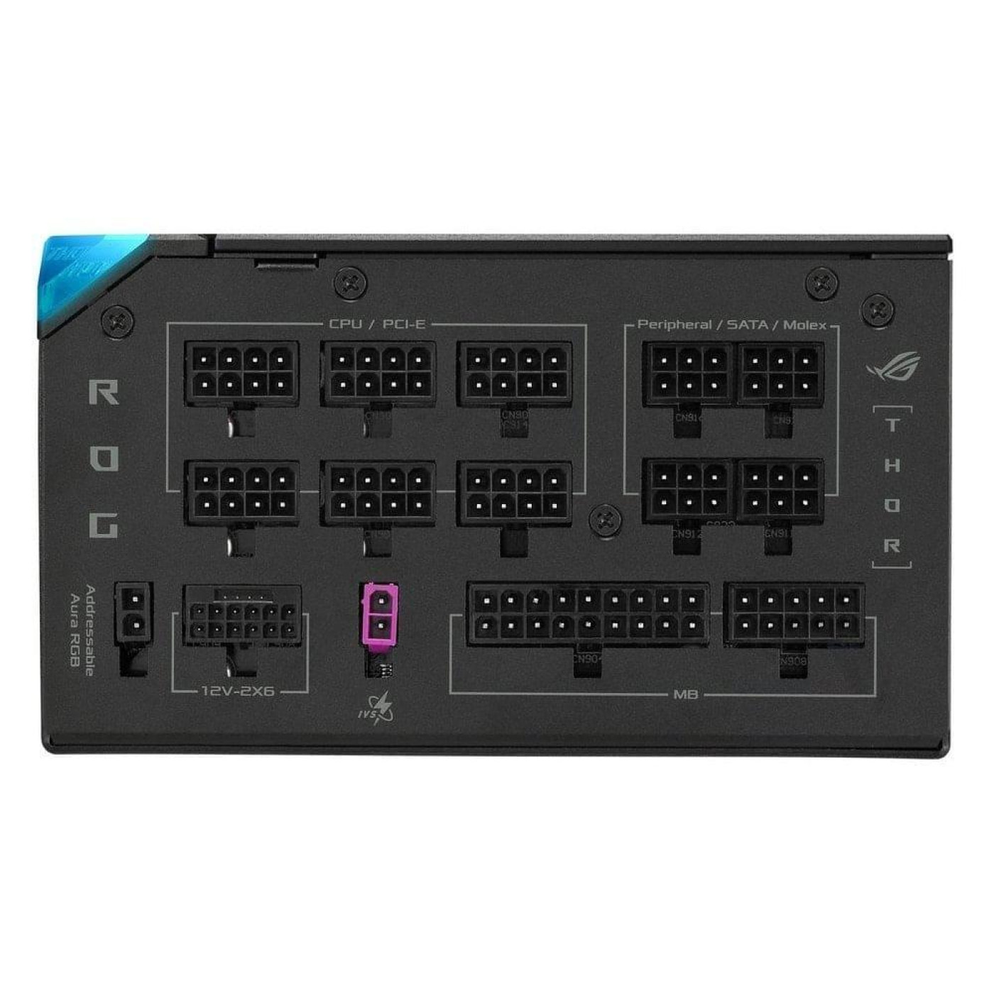 Блок живлення ASUS ROG THOR 1200W 80+ Platinum (ROG-THOR-1200P3-GAMING) (90YE00V2-B0NA00)