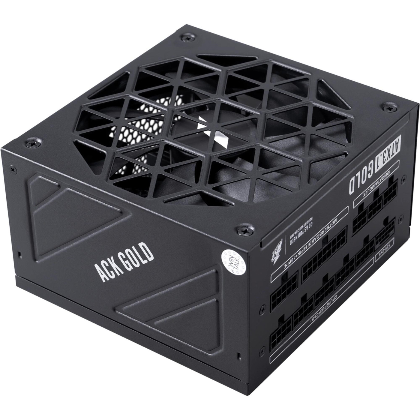 Блок живлення 1stPlayer HA-850BA2 850W 80+ Gold (ACK-GLD-850-BK-EU) Black