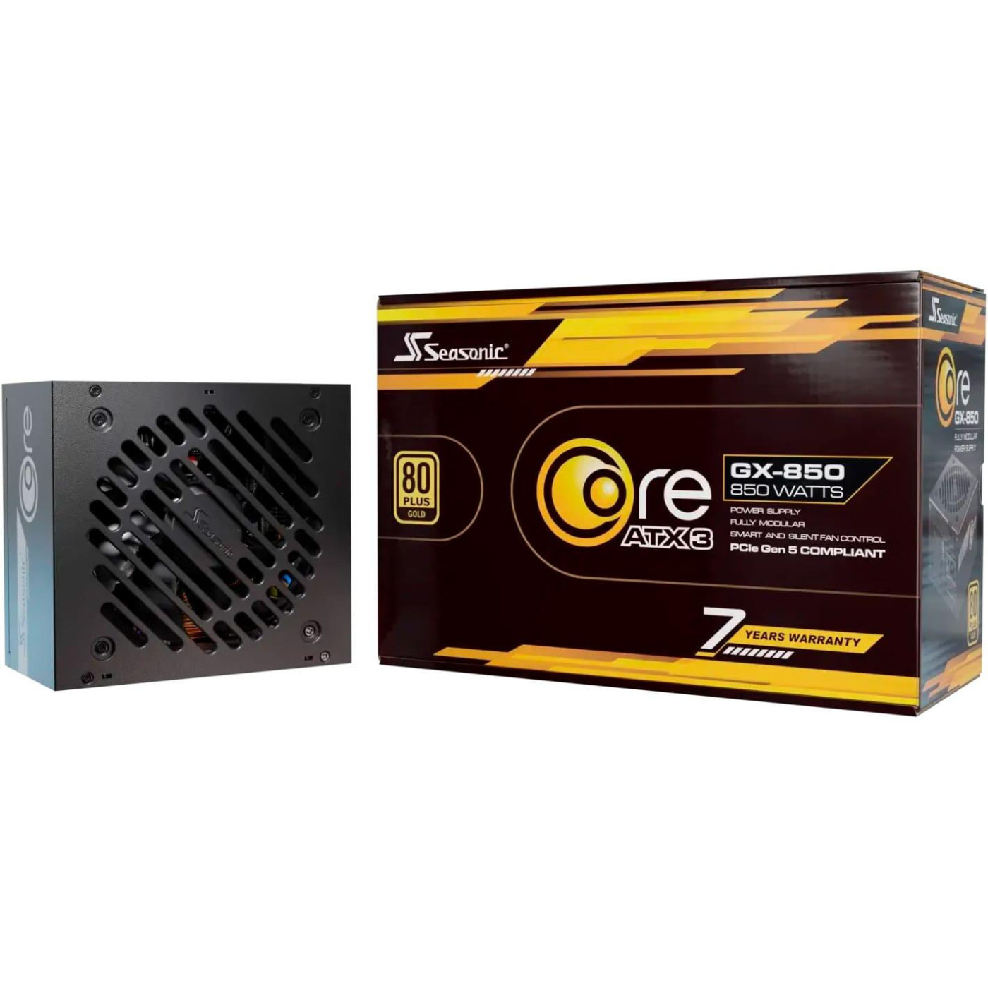 Блок питания Seasonic Core GX 850W 80+ Gold ATX 3.1 (CORE GX-850-ATX31)
