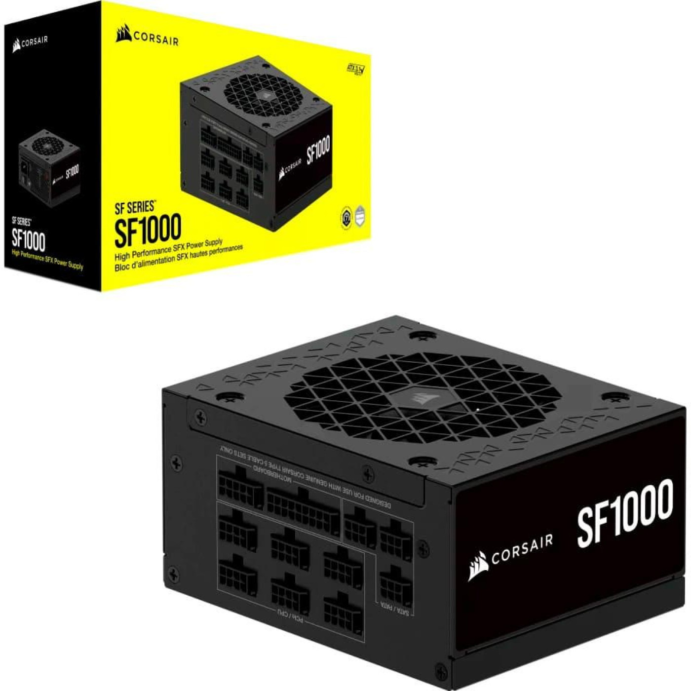 Блок живлення Corsair SF1000 1000W 80+ Platinum (CP-9020257-EU) Black Б/в