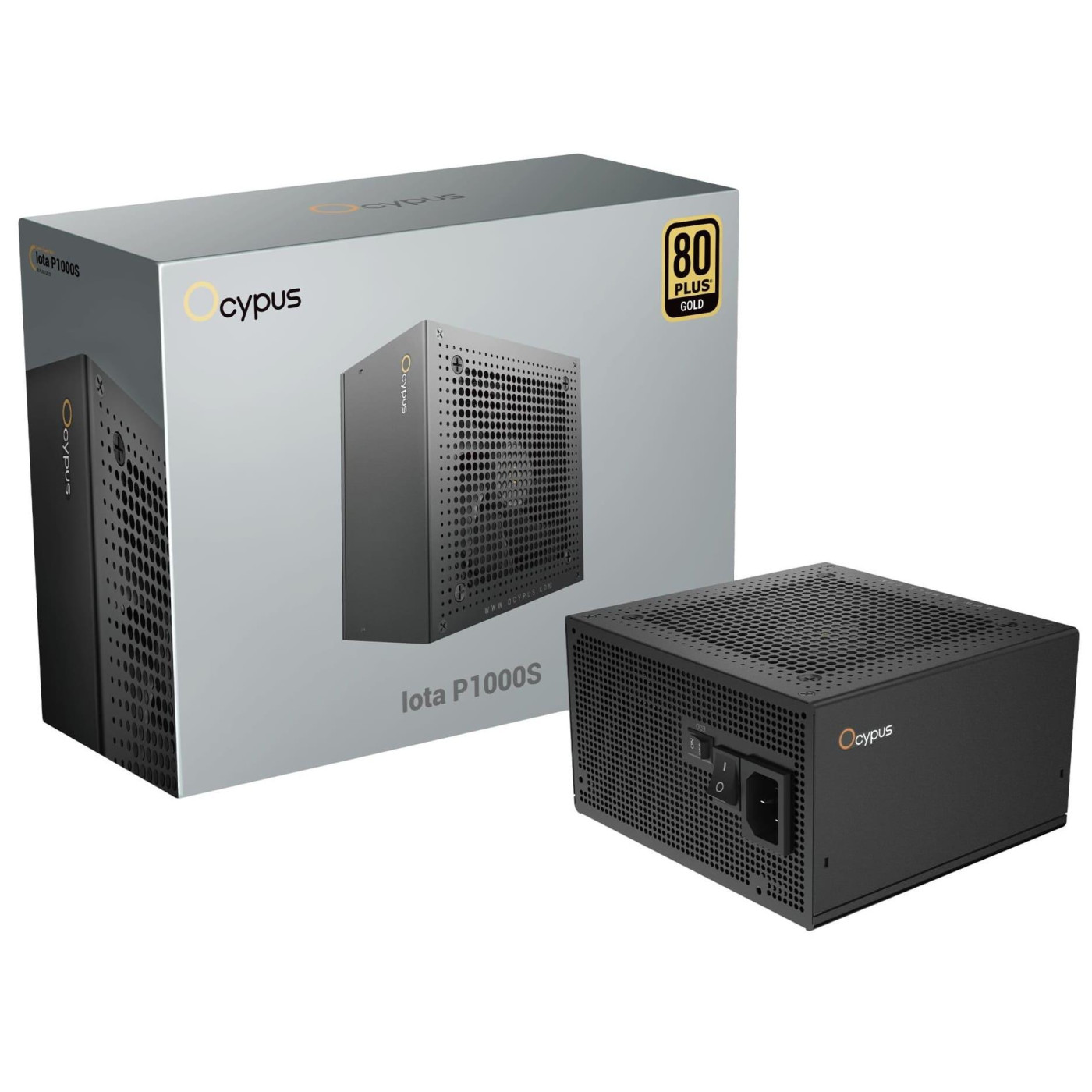 Блок живлення Ocypus IOTA P1000S 1000W 80+ Gold (IOTA-P1000S-GFFBK025X-EU) Black