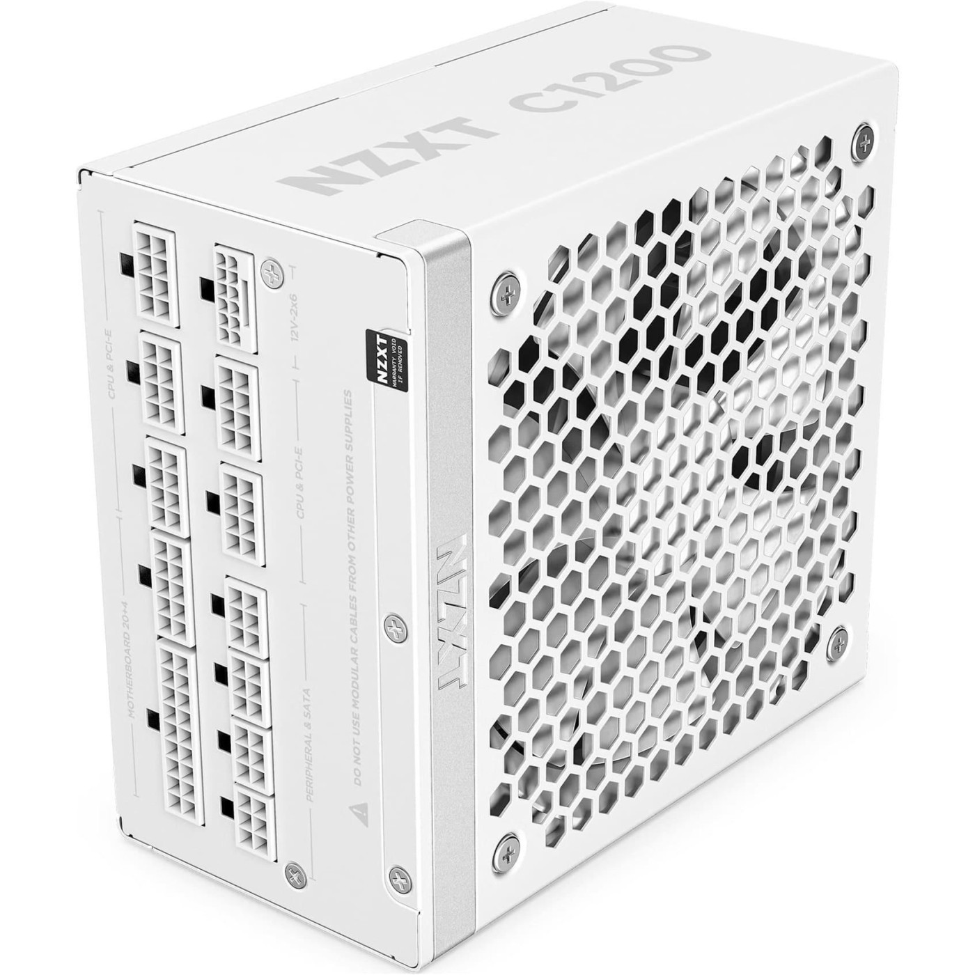 Блок живлення NZXT C1200W ATX 3.1 80+ Gold (PA-2G2BW-EU) White